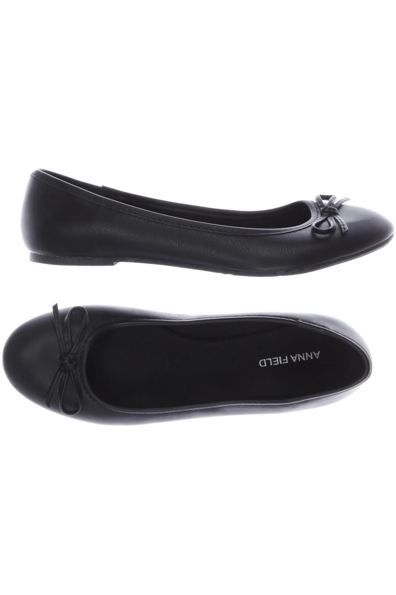 

Anna Field Damen Ballerinas, schwarz, Gr. 38