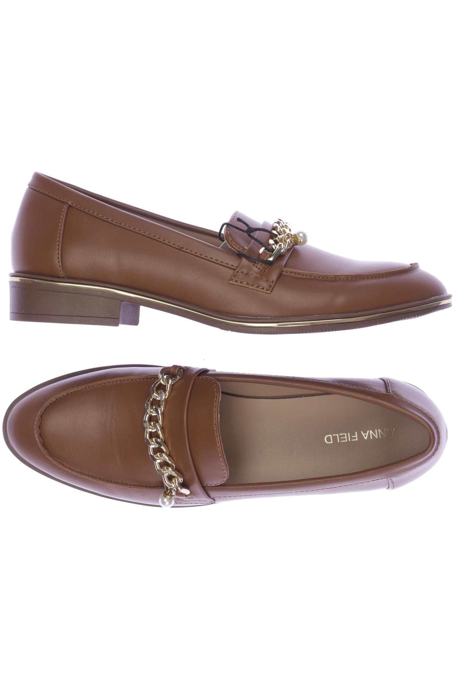

Anna Field Damen Halbschuh, braun, Gr. 39