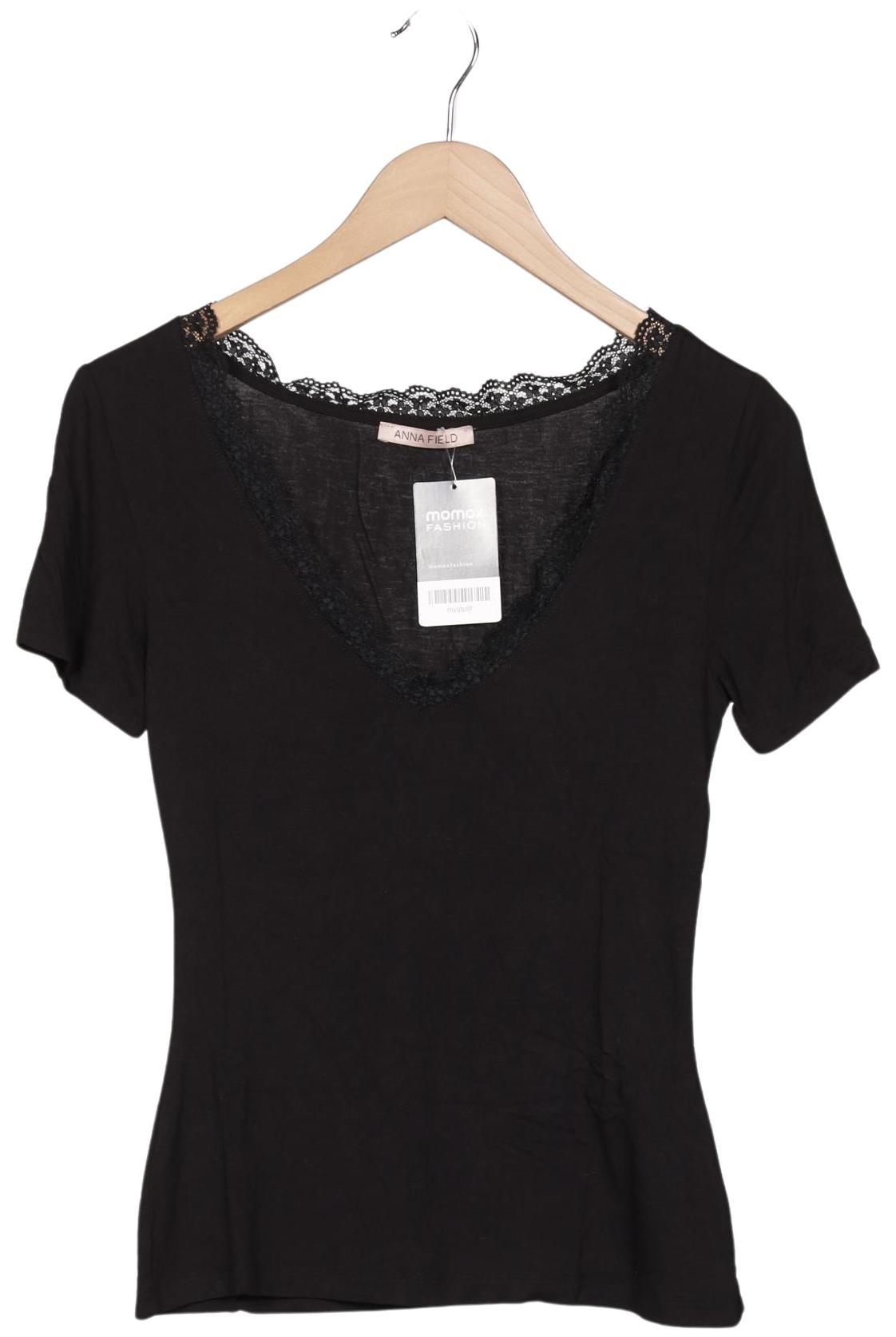 

Anna Field Damen T-Shirt, schwarz, Gr. 34