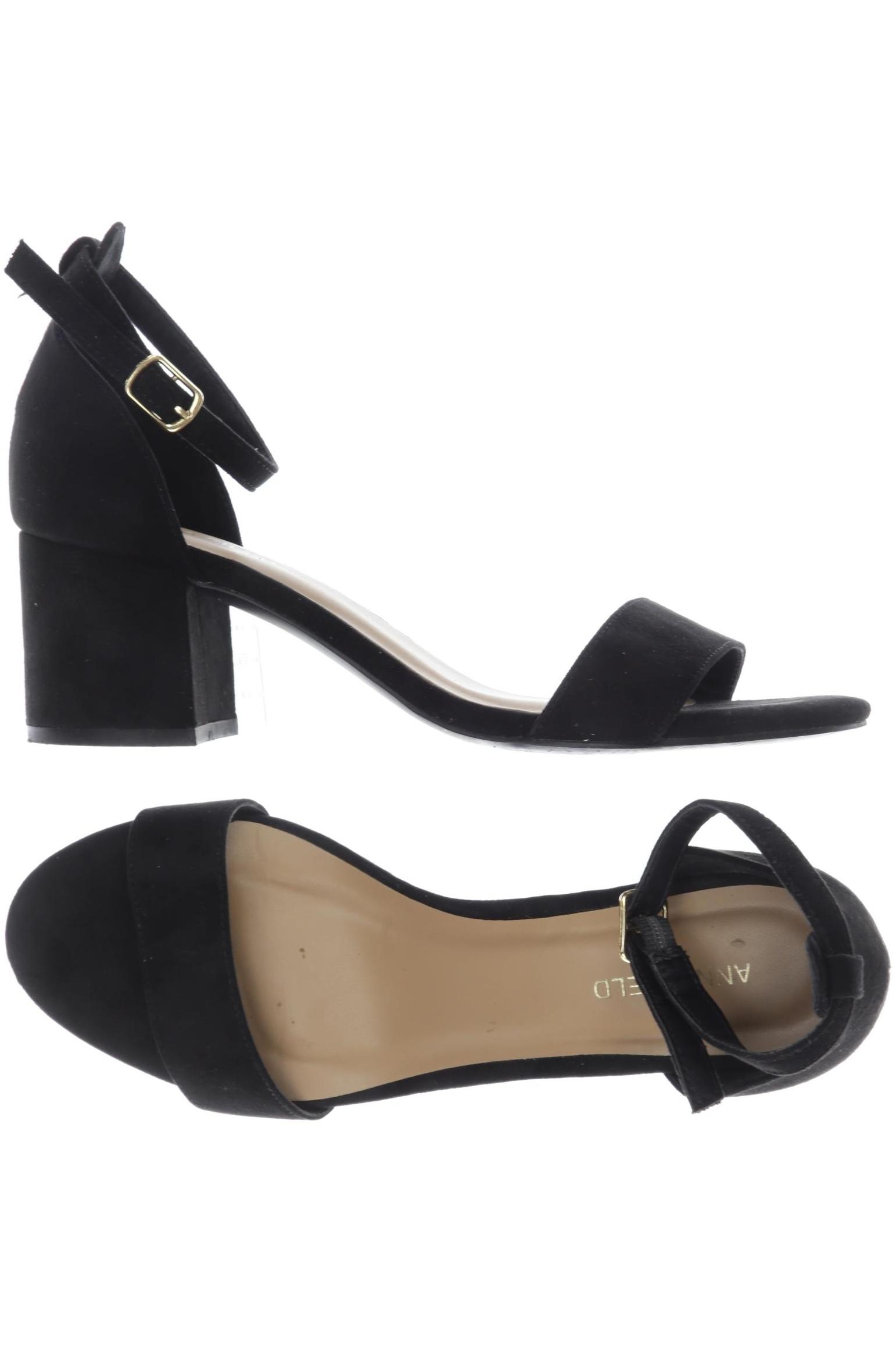 

Anna Field Damen Sandale, schwarz, Gr. 37