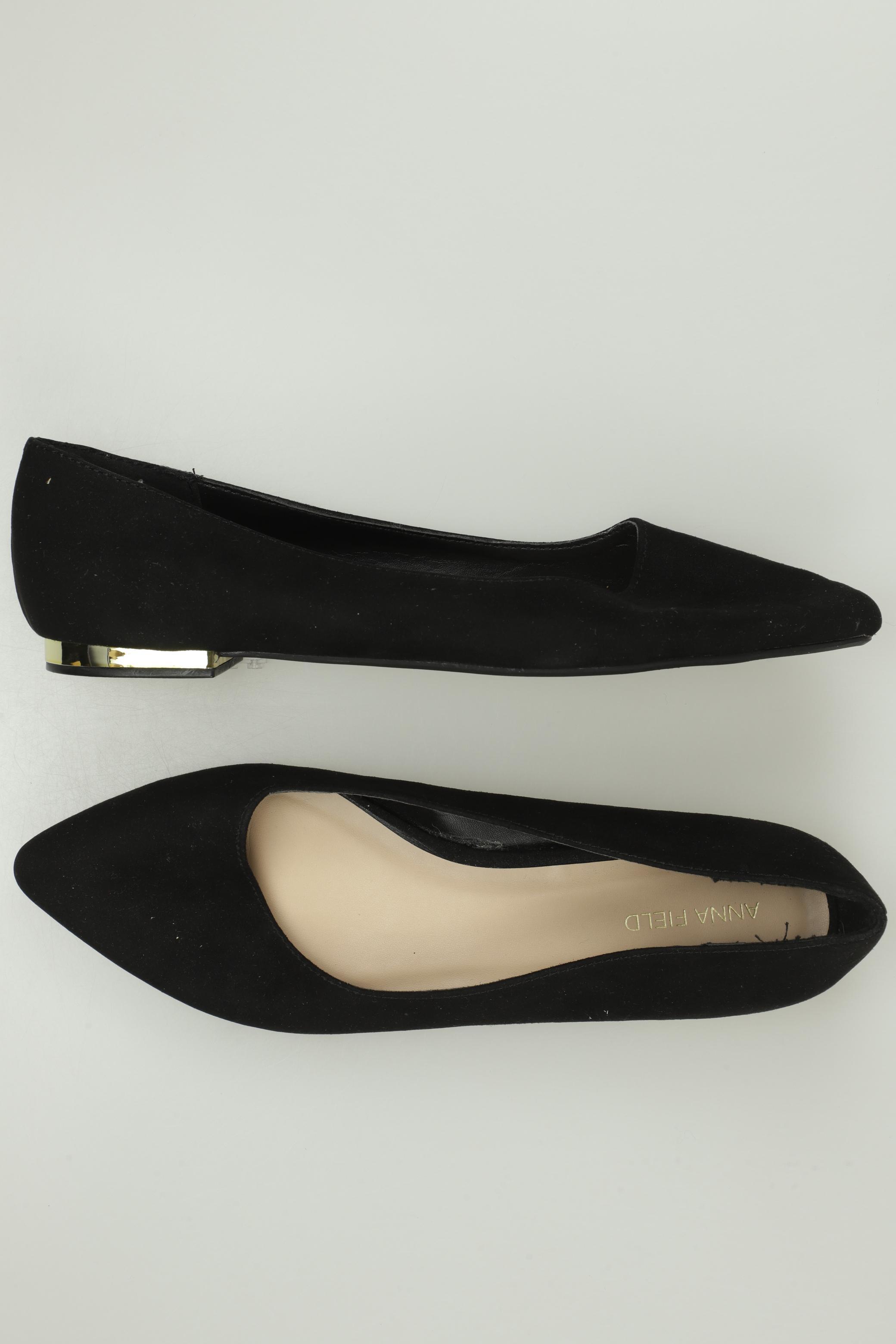 

Anna Field Damen Ballerinas, schwarz, Gr. 39