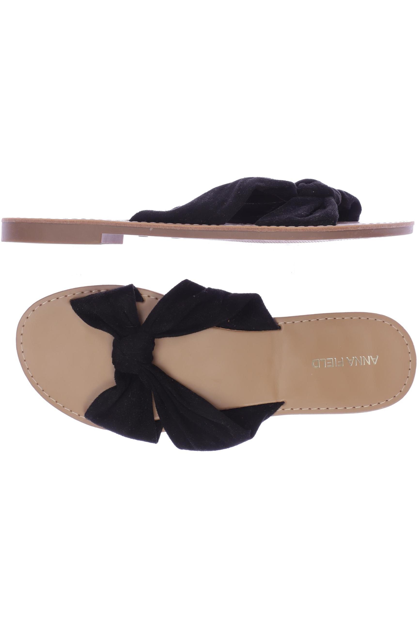 

Anna Field Damen Sandale, schwarz, Gr. 40