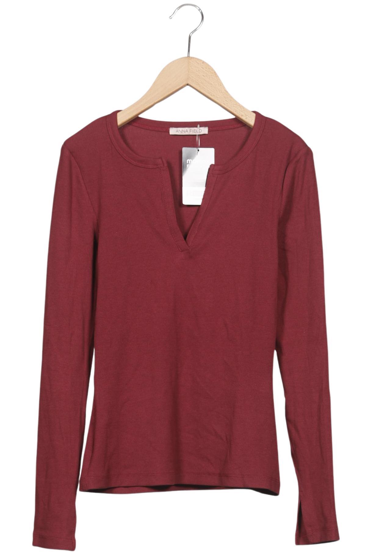 

Anna Field Damen Langarmshirt, bordeaux, Gr. 34