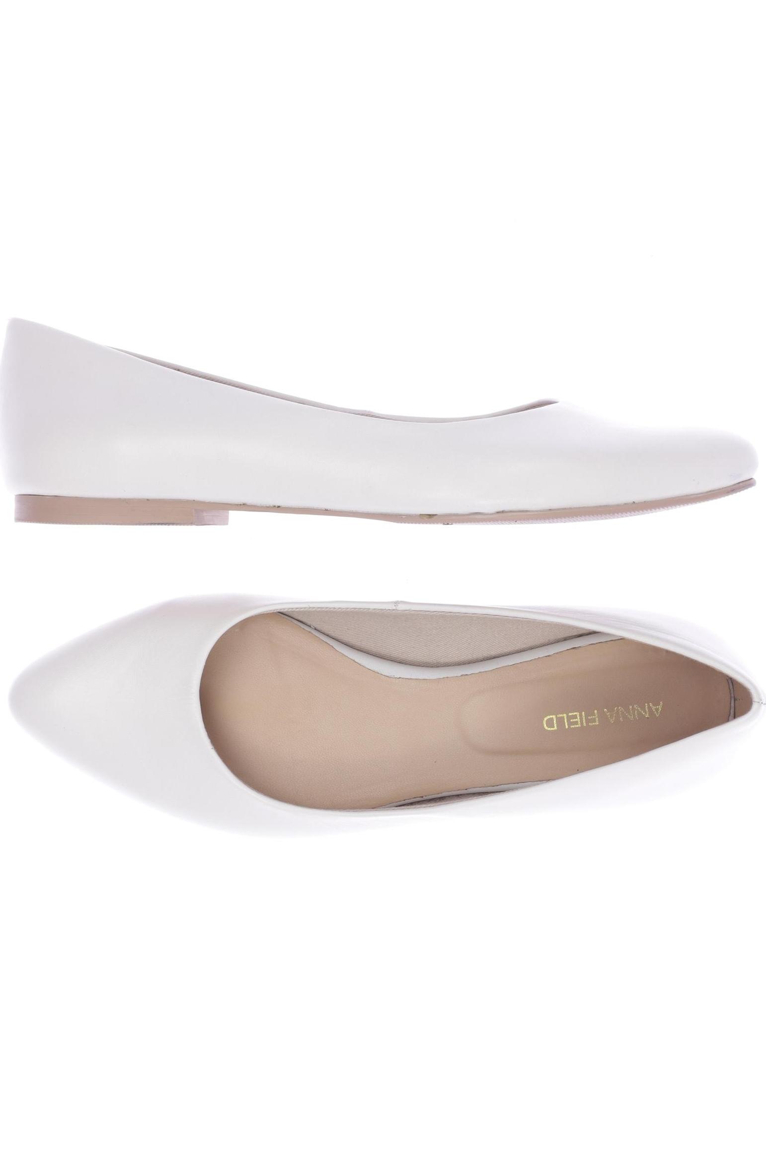 

Anna Field Damen Ballerinas, weiß, Gr. 39