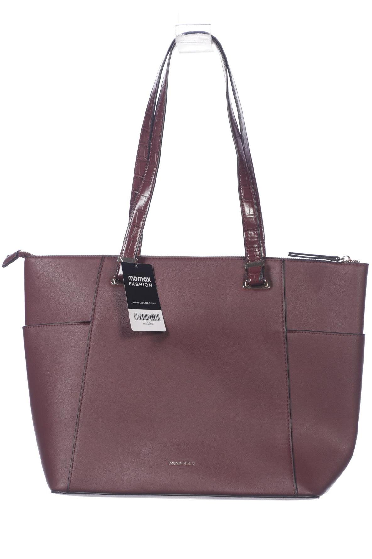 

Anna Field Damen Handtasche, bordeaux, Gr.