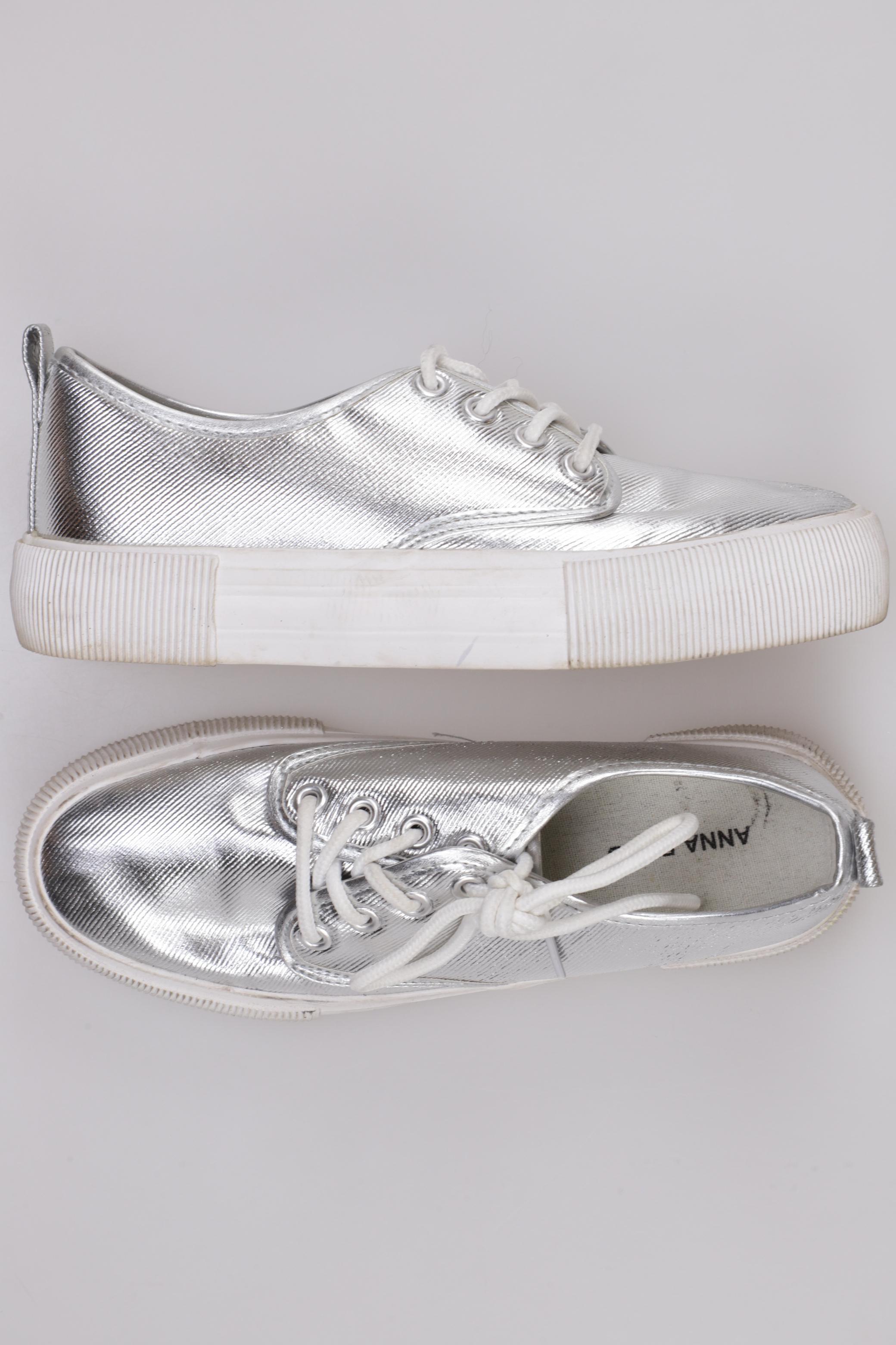 

Anna Field Damen Sneakers, silber