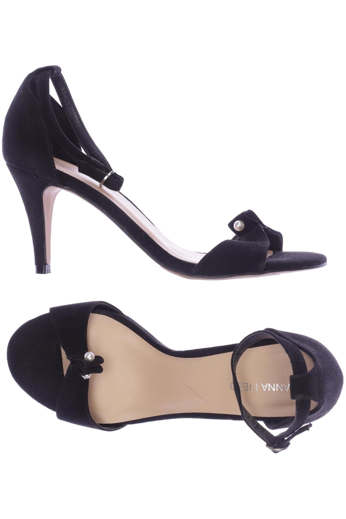 

Anna Field Damen Sandale, schwarz, Gr. 40