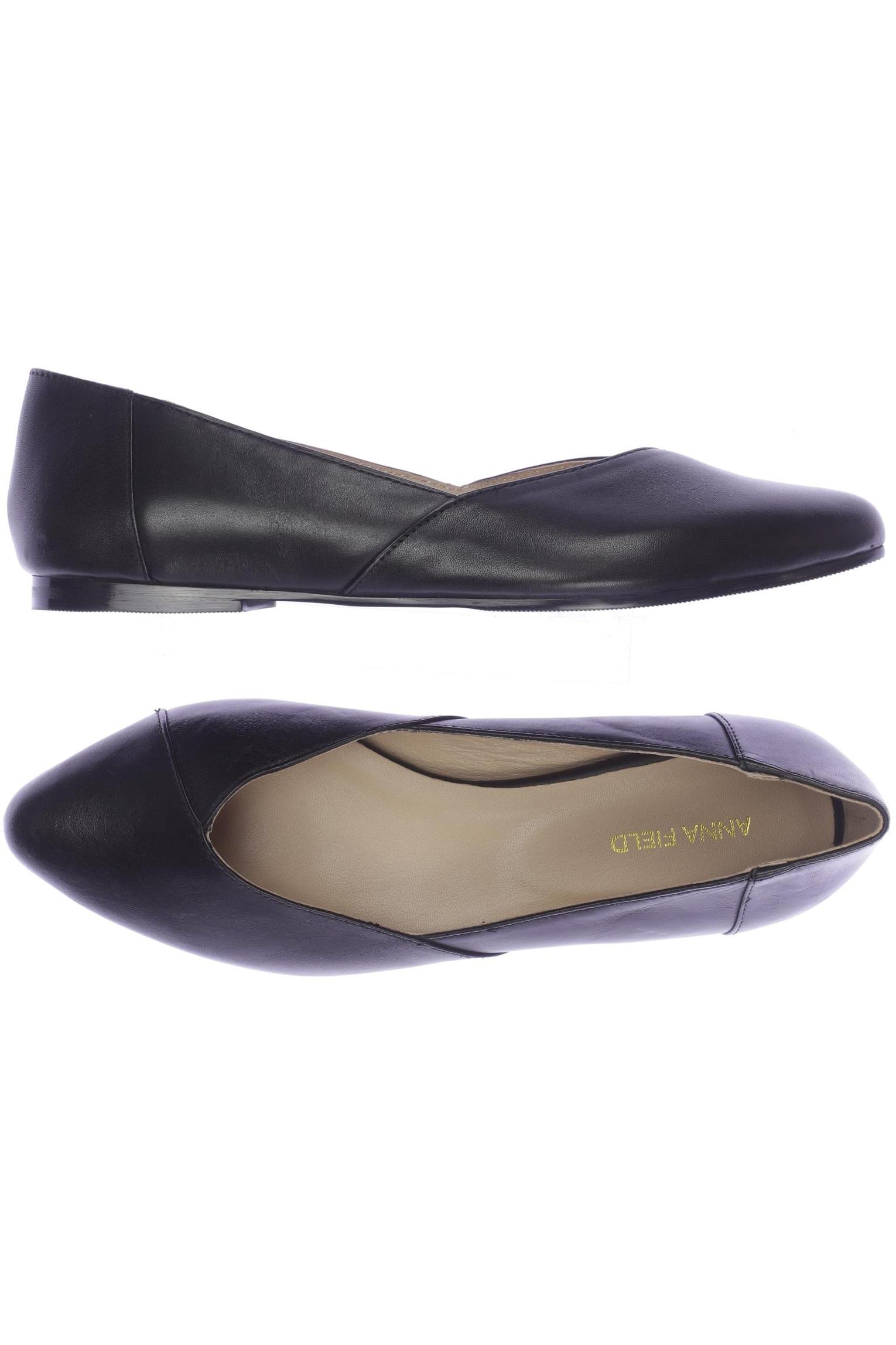 

Anna Field Damen Ballerinas, schwarz, Gr. 39