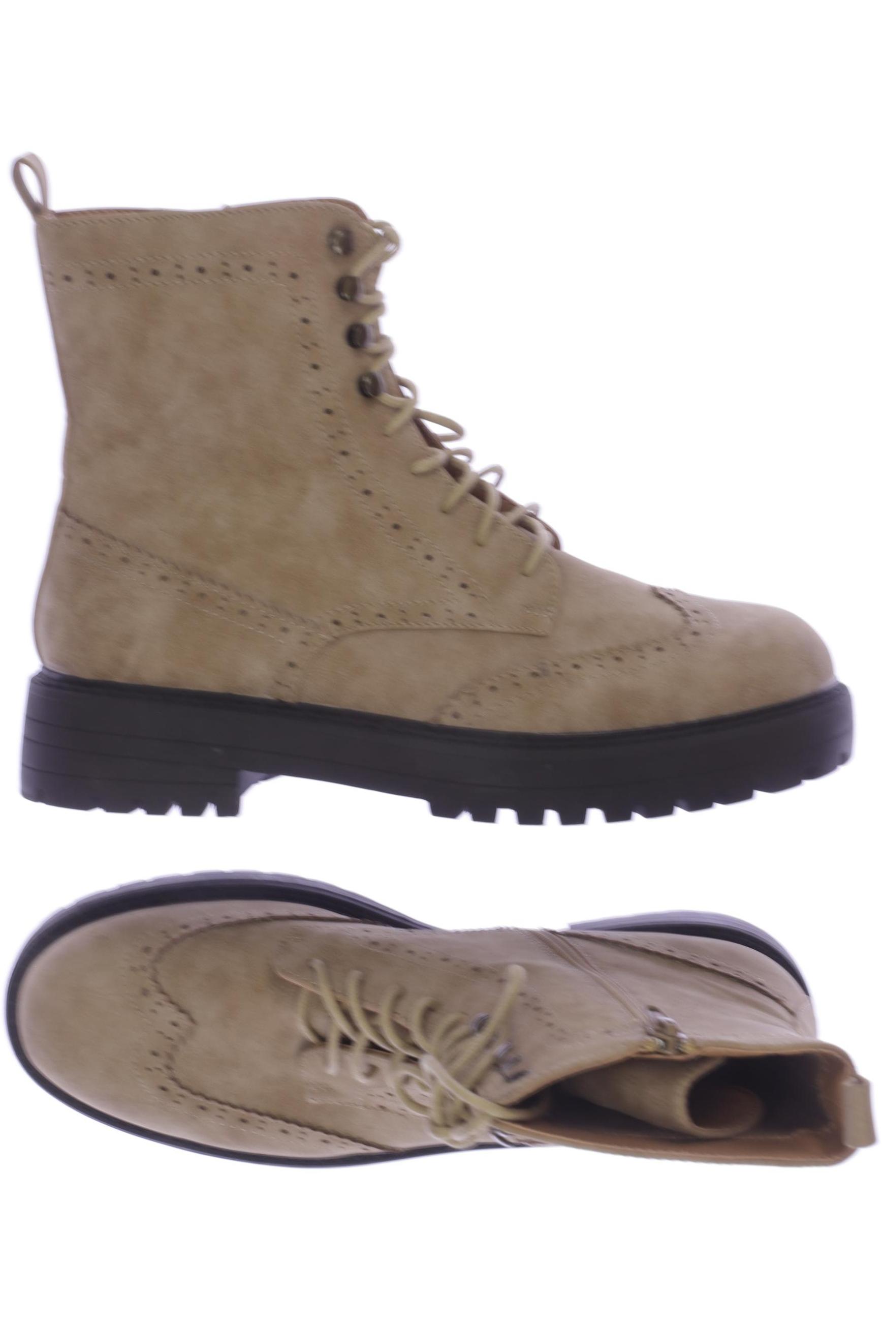 

Anna Field Damen Stiefelette, beige