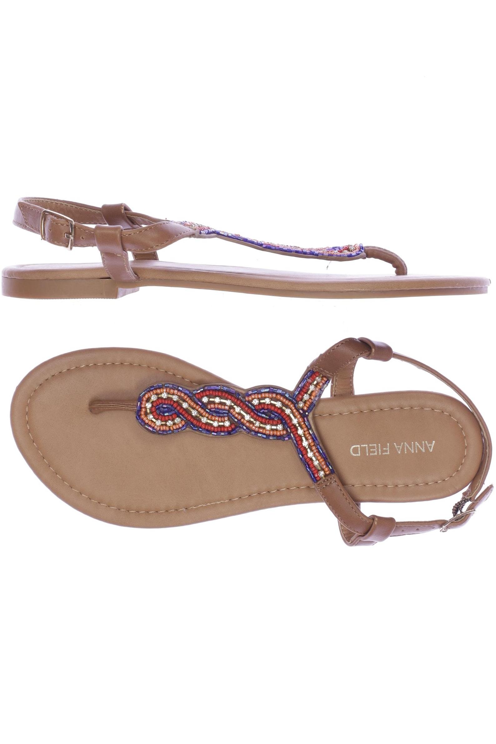 

Anna Field Damen Sandale, beige, Gr. 37