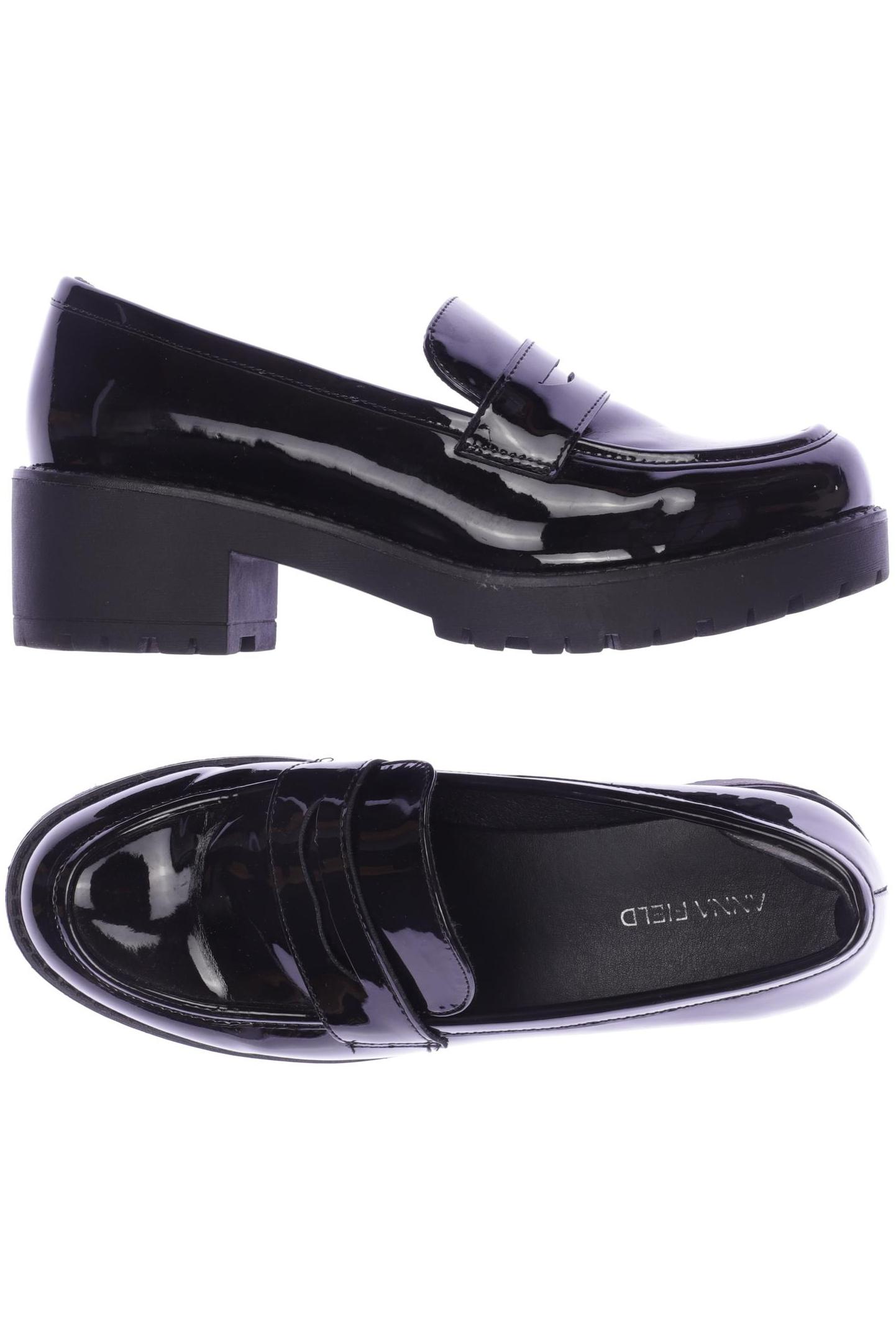 

Anna Field Damen Halbschuh, schwarz, Gr. 39