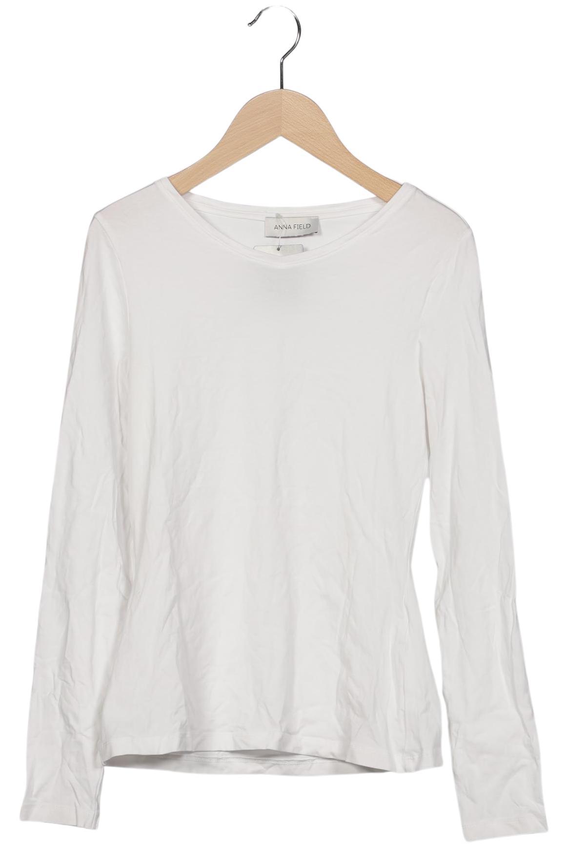 

Anna Field Damen Langarmshirt, weiß, Gr. 30