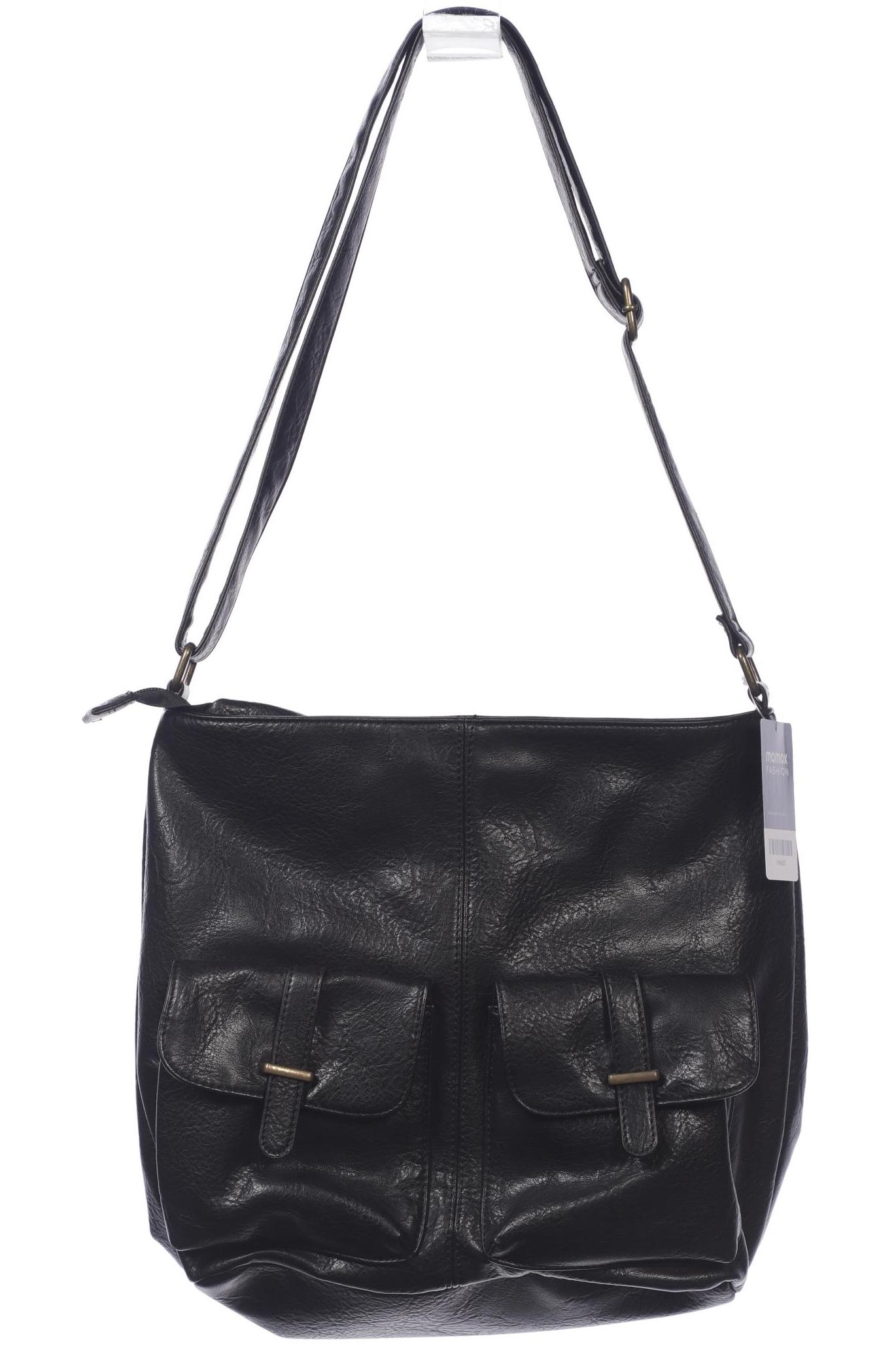 

Anna Field Damen Handtasche, schwarz, Gr.