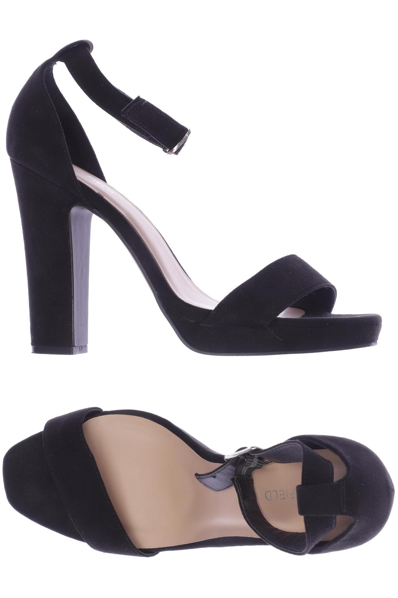 

Anna Field Damen Sandale, schwarz, Gr. 40