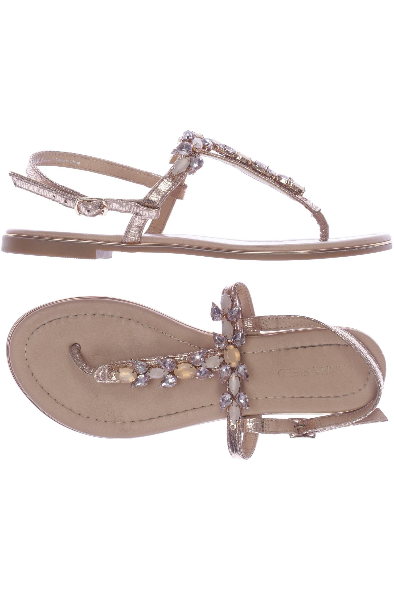 

Anna Field Damen Sandale, beige