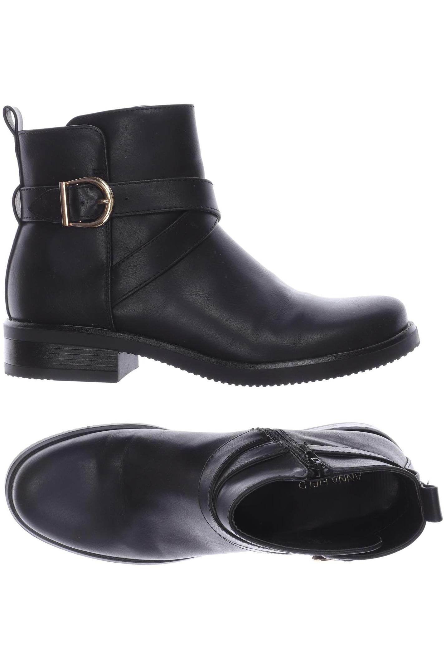

Anna Field Damen Stiefelette, schwarz
