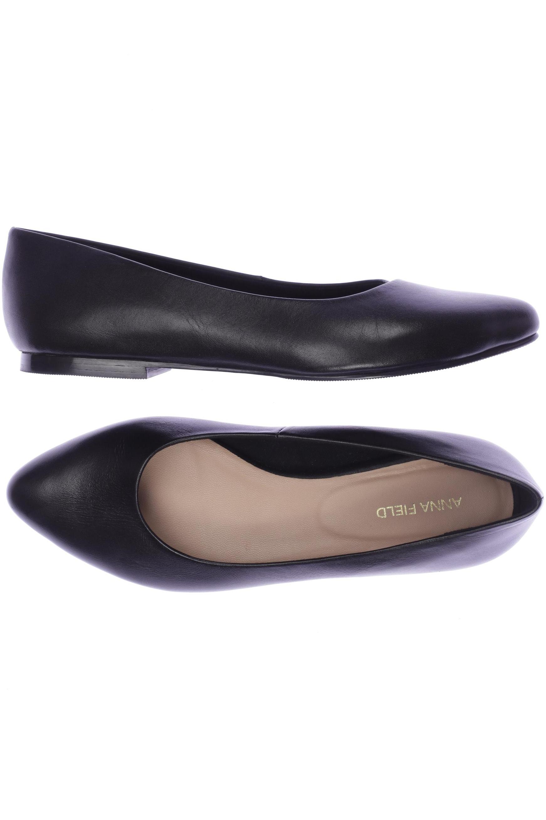 

Anna Field Damen Ballerinas, schwarz, Gr. 39