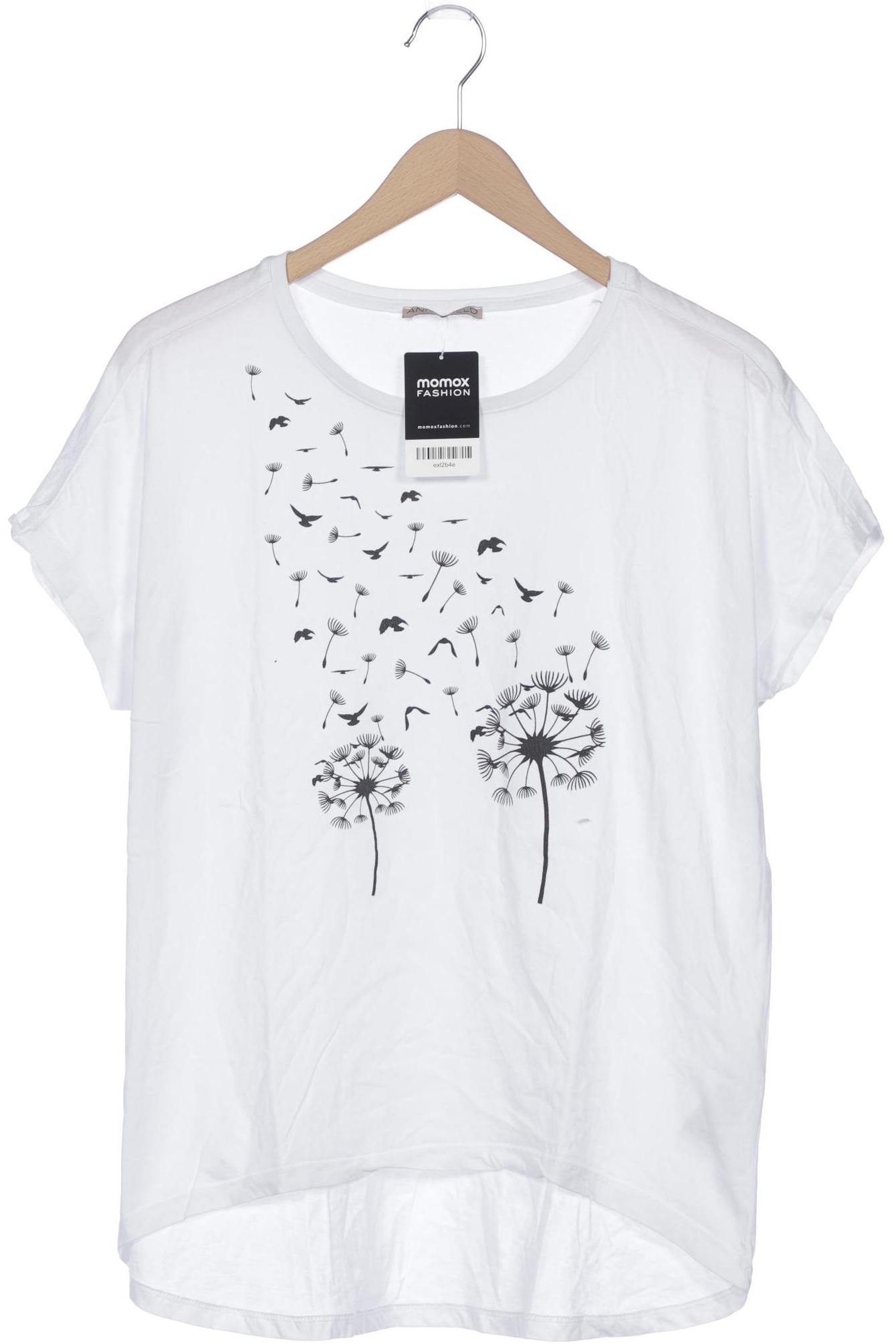 

Anna Field Damen T-Shirt, weiß, Gr. 42