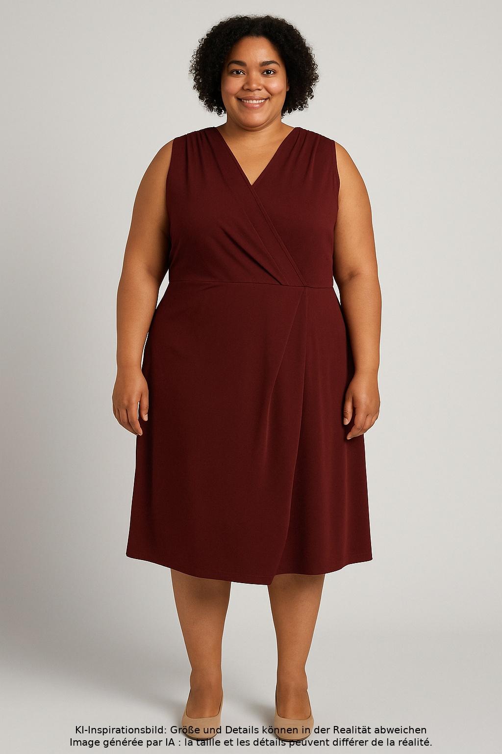 

Anna Field Damen Kleid, bordeaux, Gr. 62