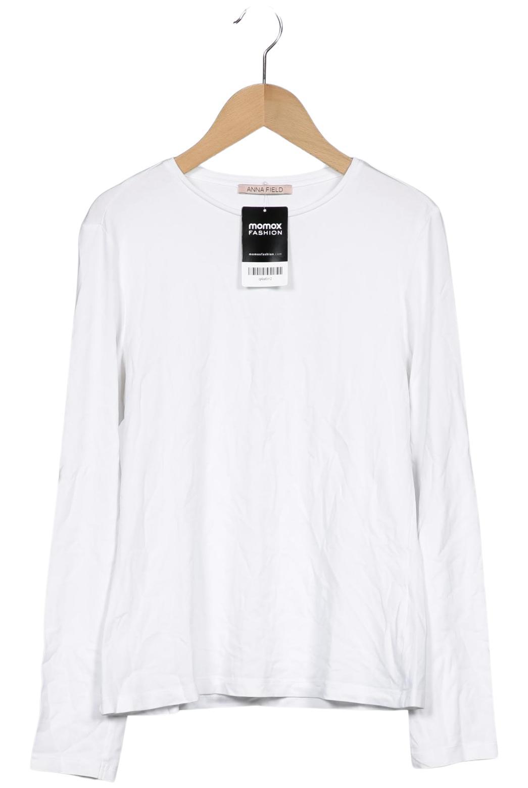 

Anna Field Damen Langarmshirt, weiß, Gr. 42