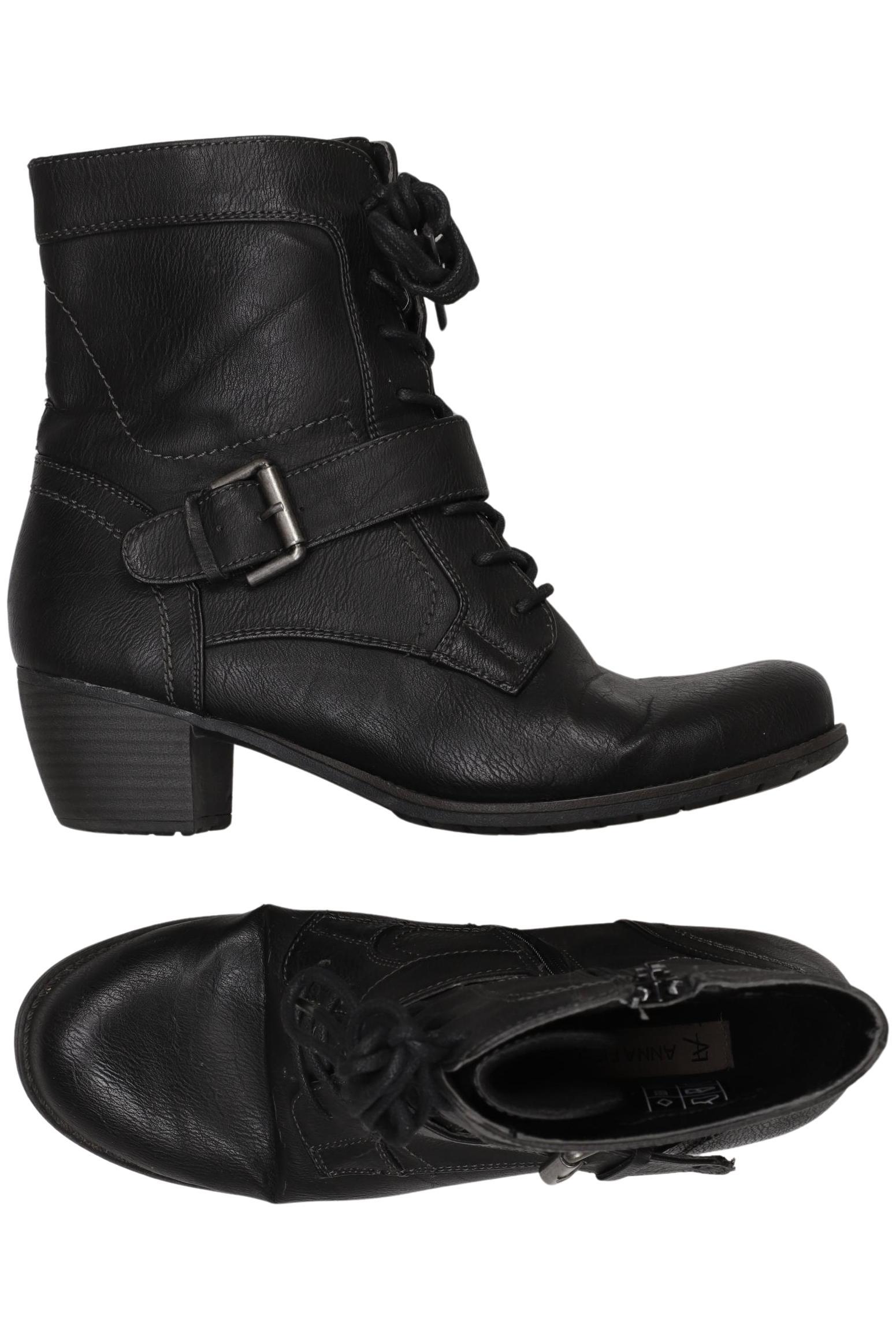 

Anna Field Damen Stiefelette, schwarz, Gr. 39
