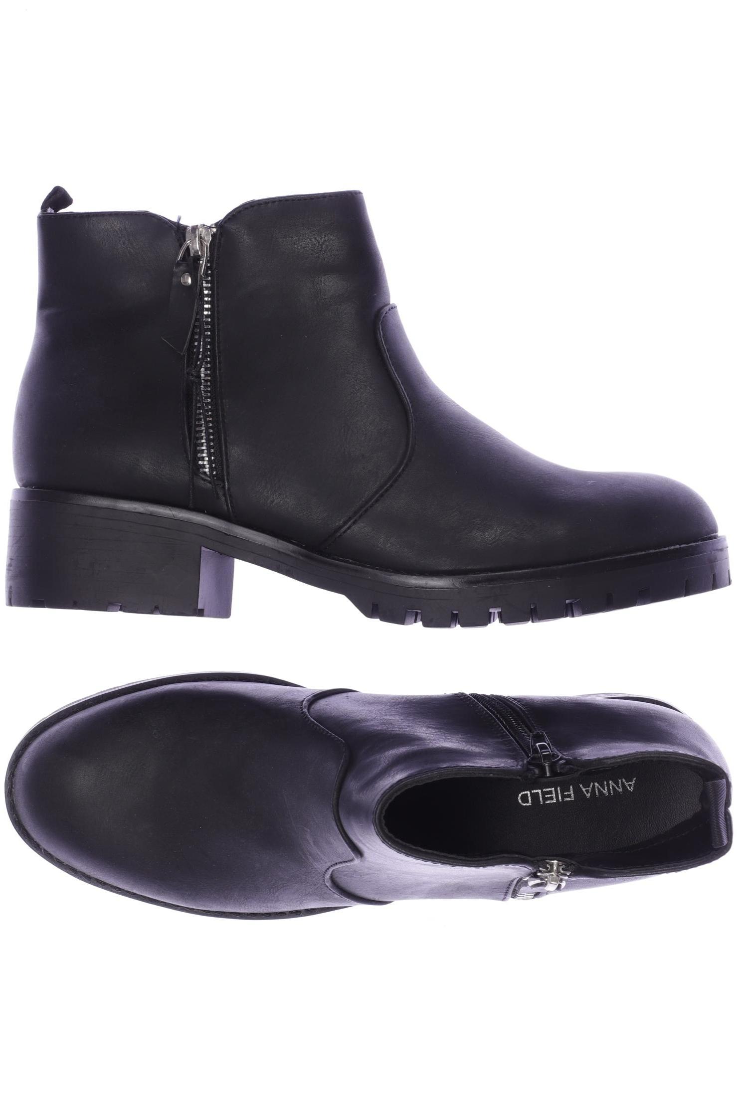 

Anna Field Damen Stiefelette, schwarz, Gr. 39