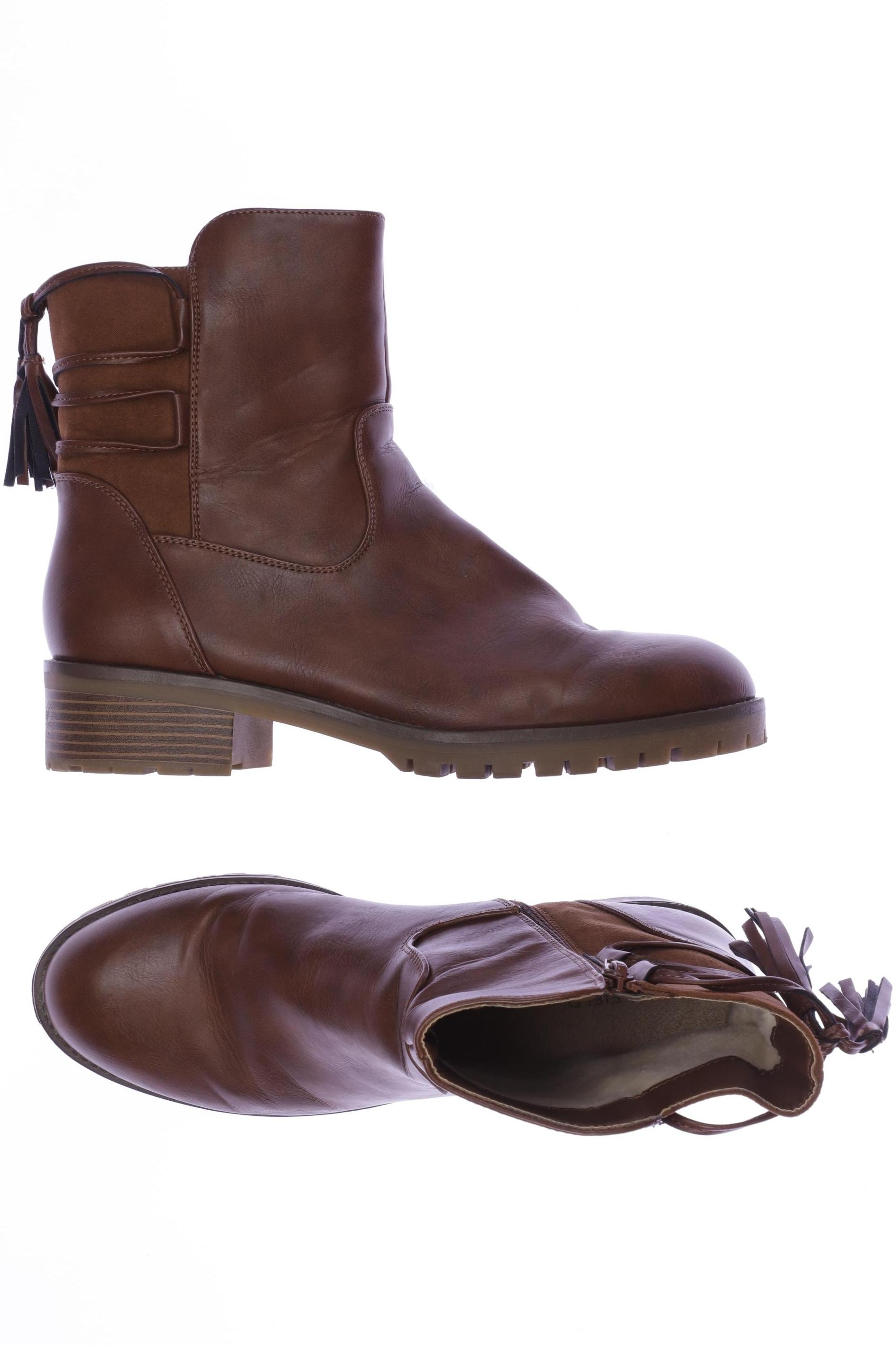 

Anna Field Damen Stiefelette, braun, Gr. 42