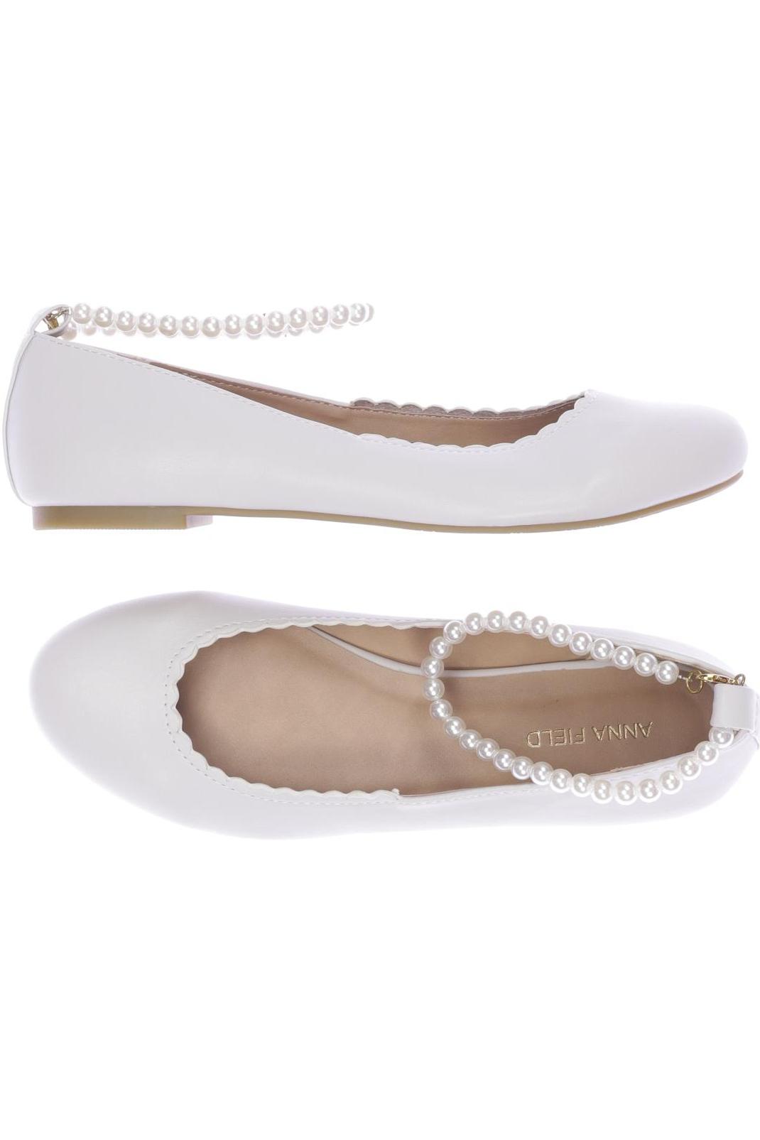 

Anna Field Damen Ballerinas, weiß, Gr. 38