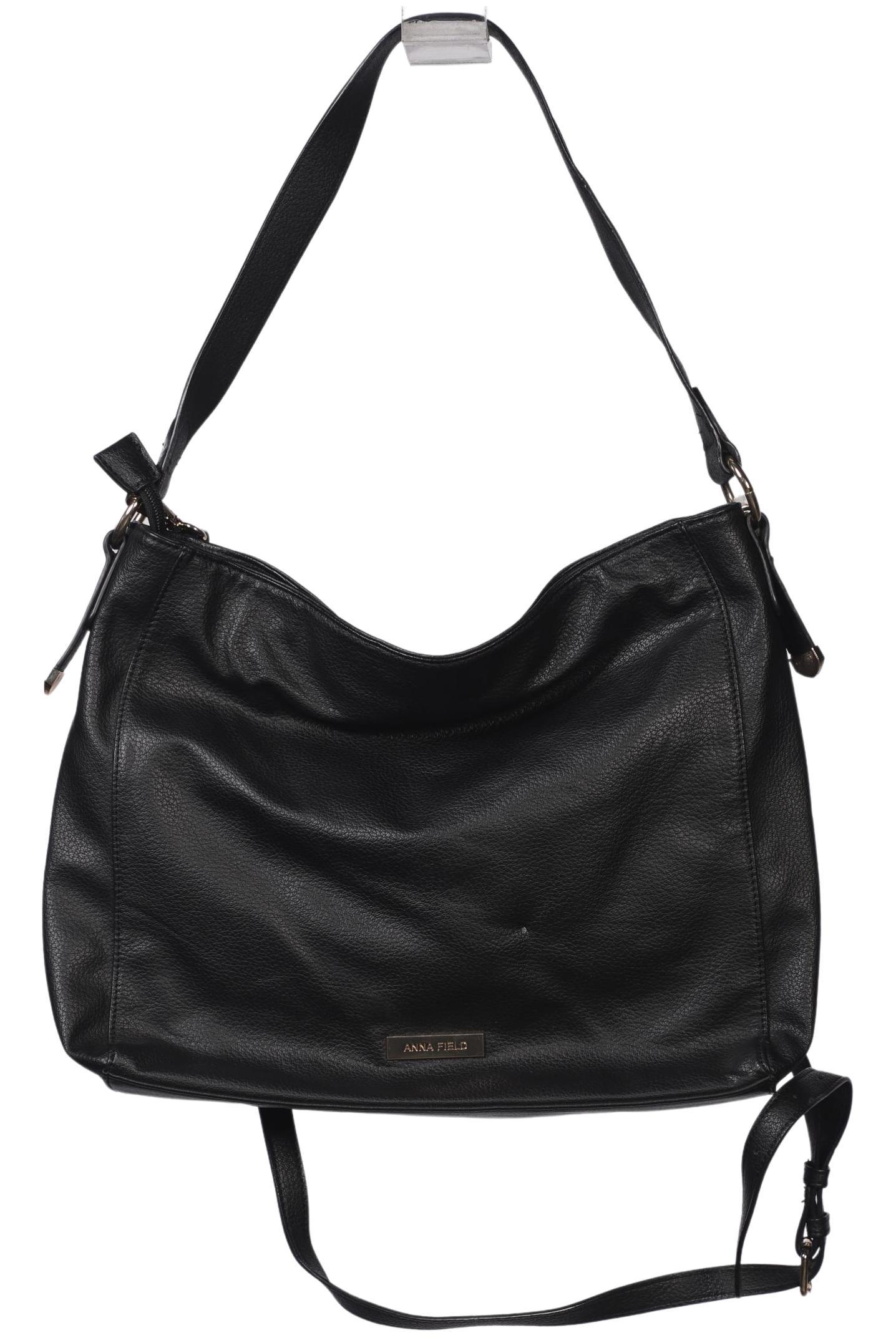 

Anna Field Damen Handtasche, schwarz, Gr.
