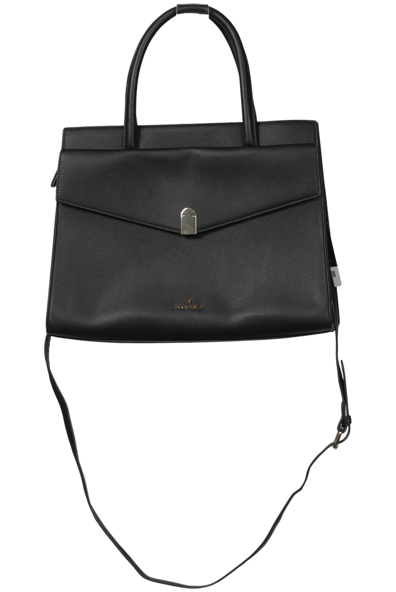 

Anna Field Damen Handtasche, schwarz, Gr.
