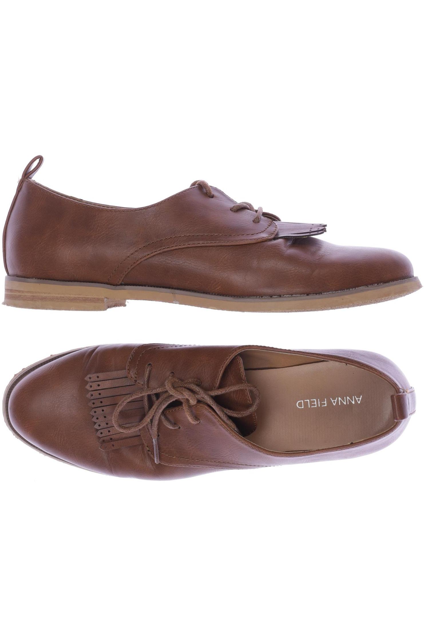 

Anna Field Damen Halbschuh, braun, Gr. 39