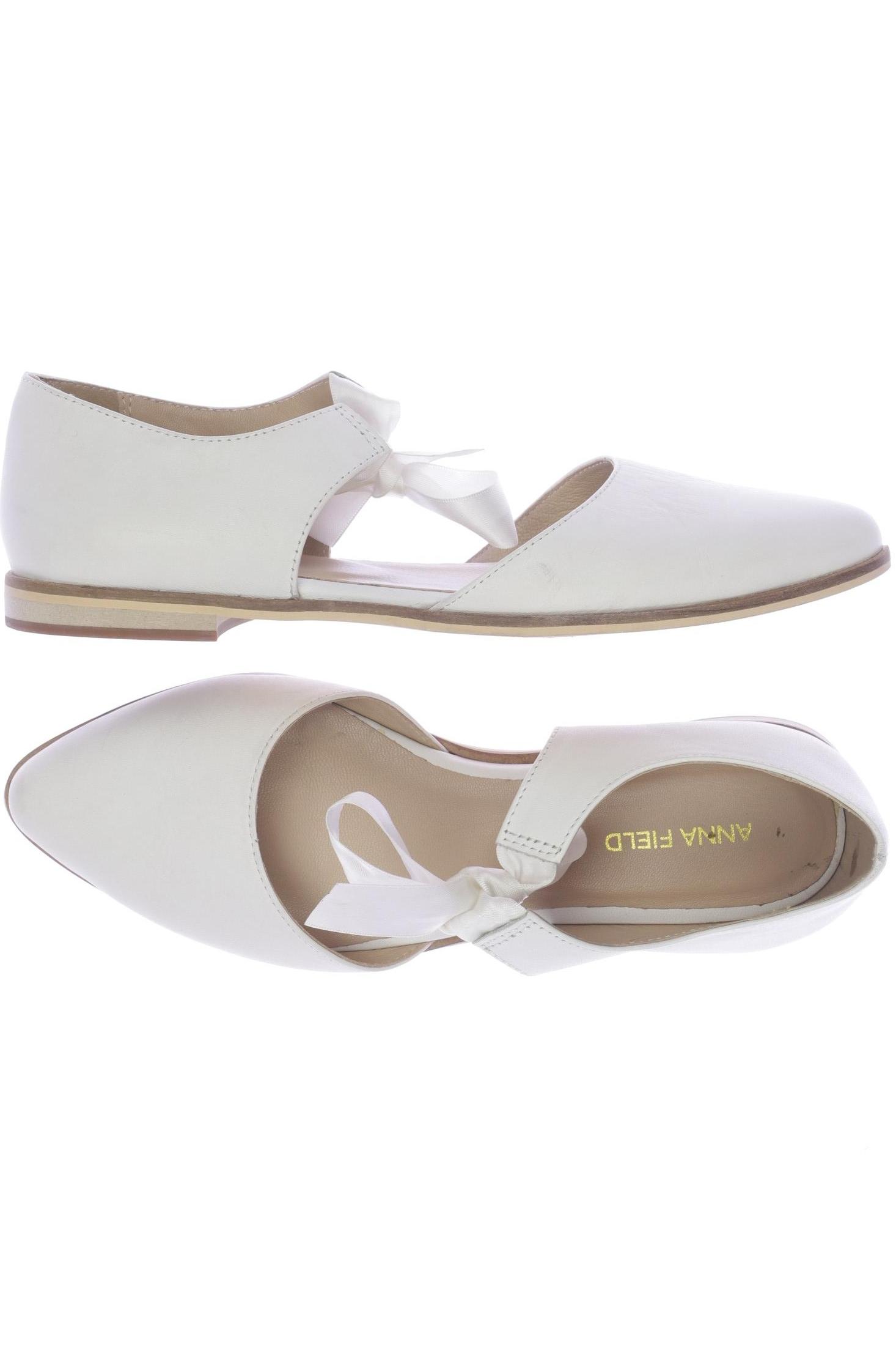 

Anna Field Damen Ballerinas, weiß, Gr. 37
