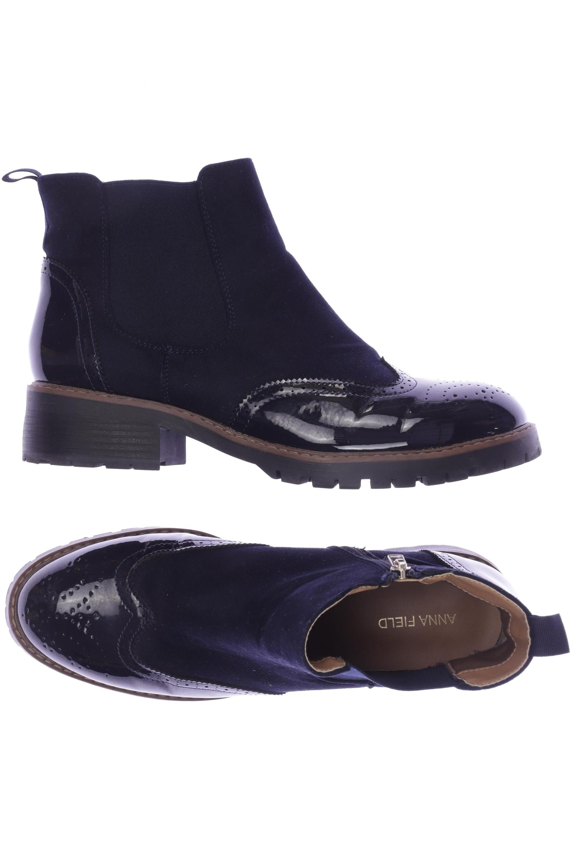 

Anna Field Damen Stiefelette, marineblau, Gr. 42