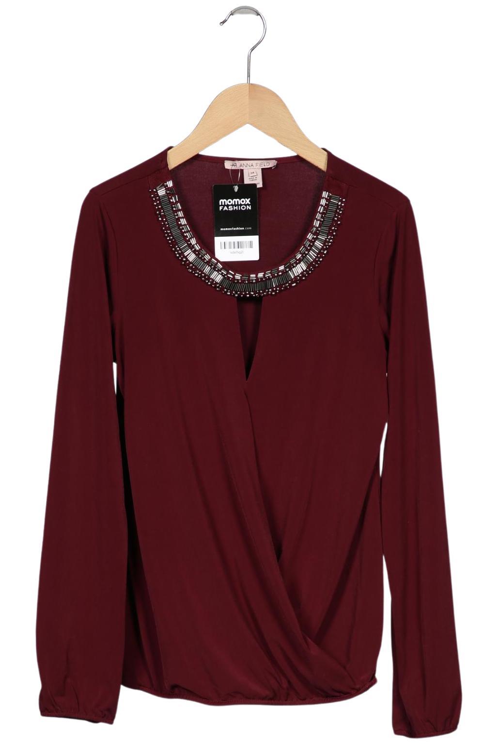 

Anna Field Damen Langarmshirt, bordeaux, Gr. 34