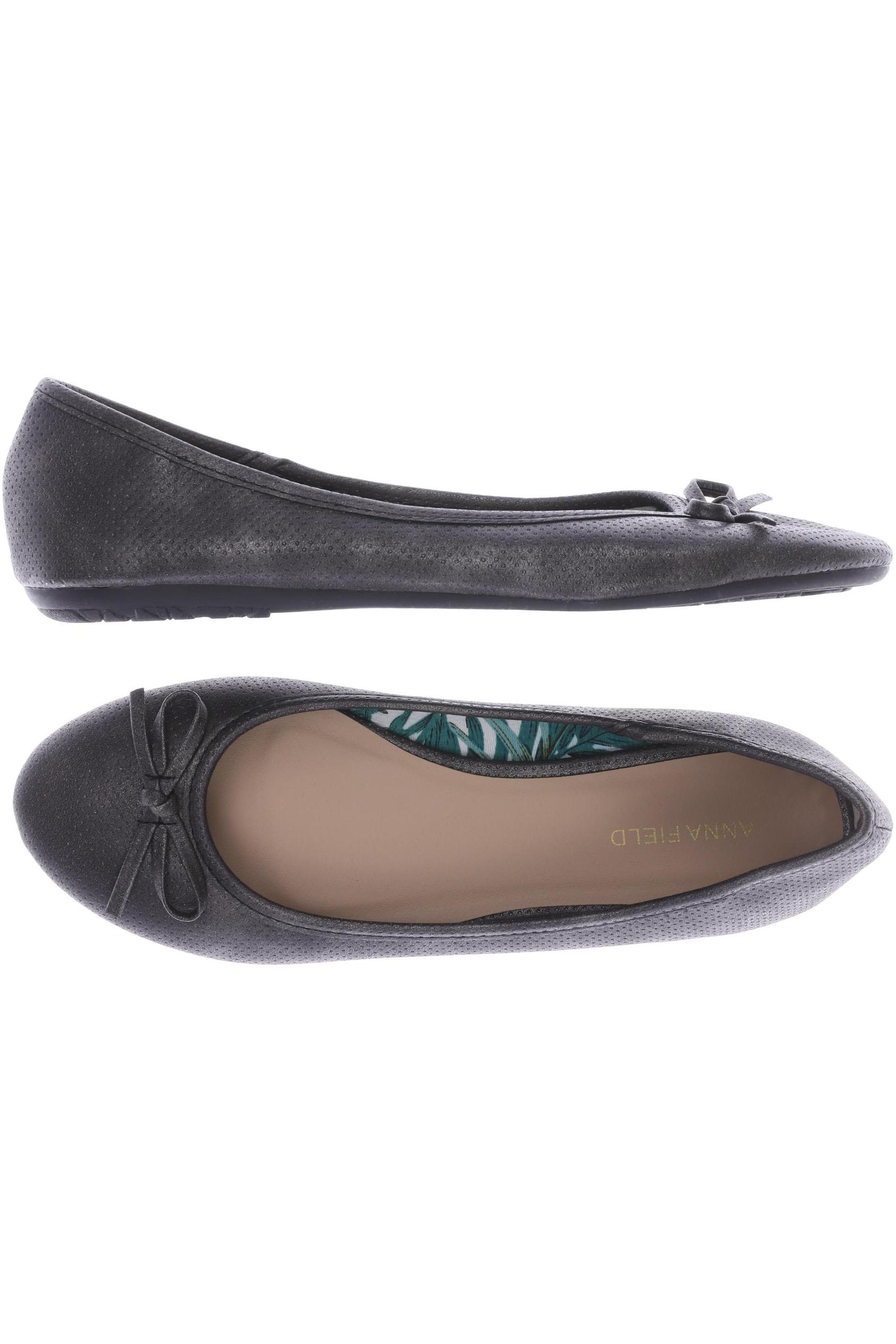 

Anna Field Damen Ballerinas, grau