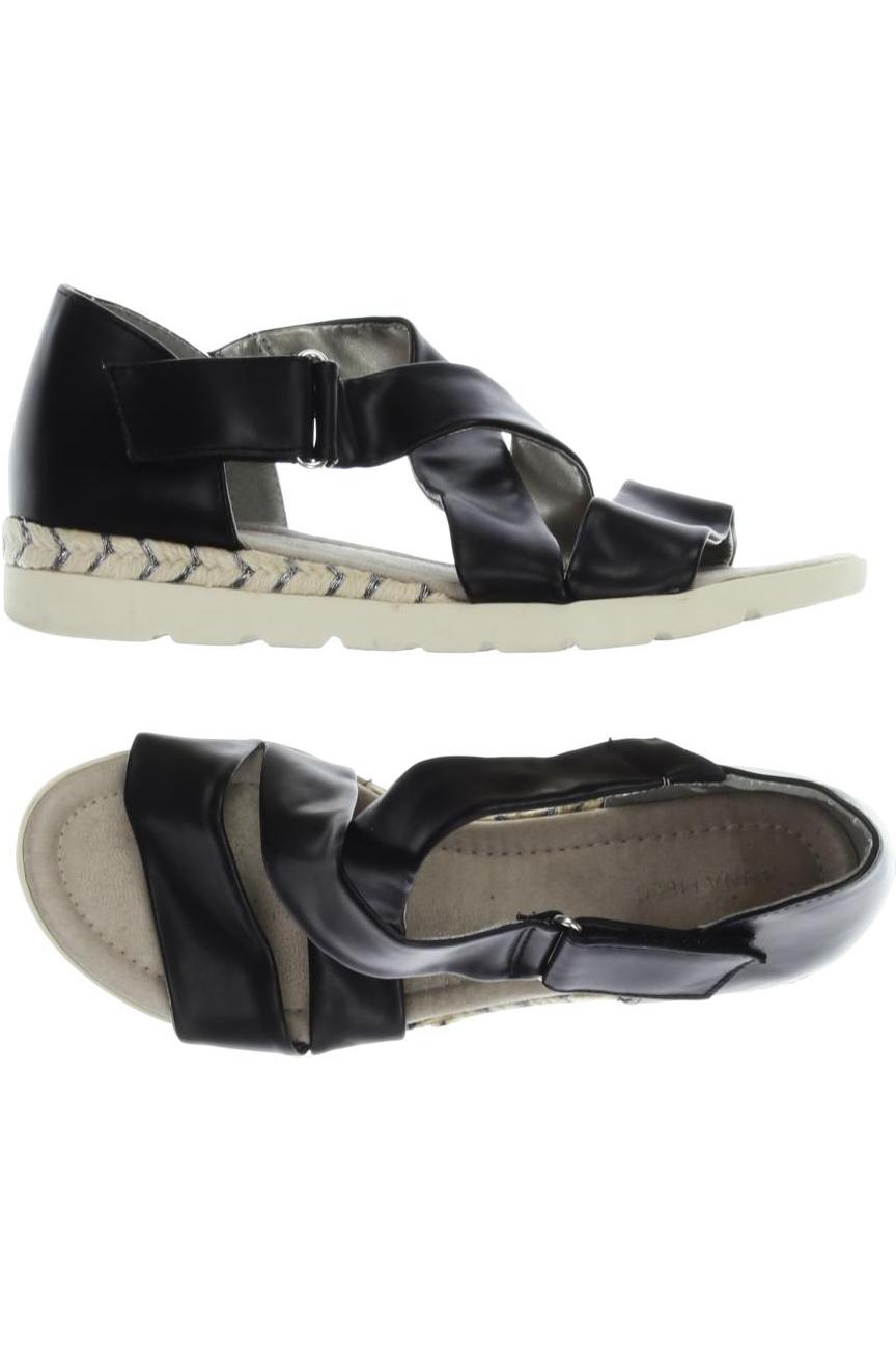 

Anna Field Damen Sandale, schwarz, Gr. 39