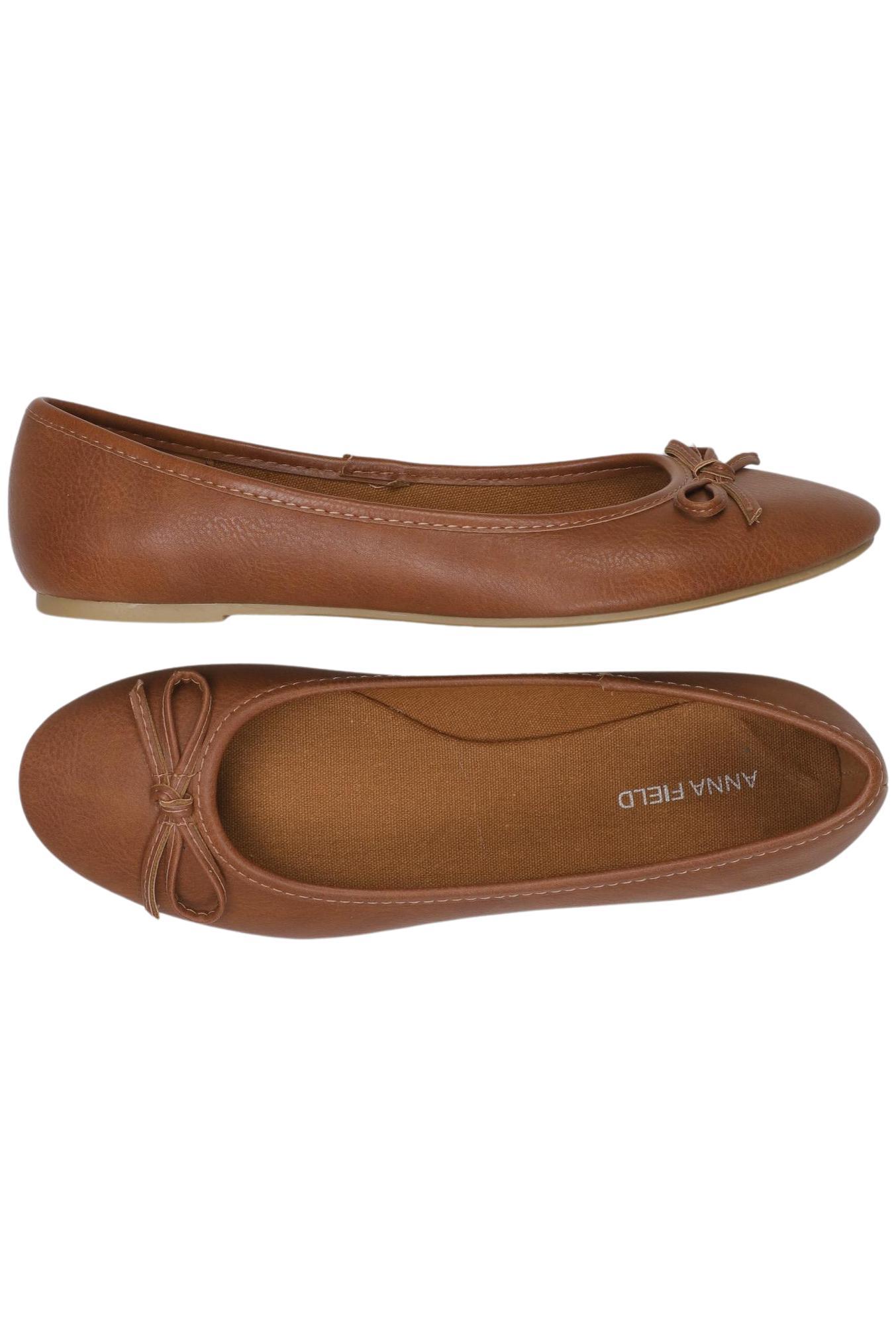 

Anna Field Damen Ballerinas, braun, Gr. 38