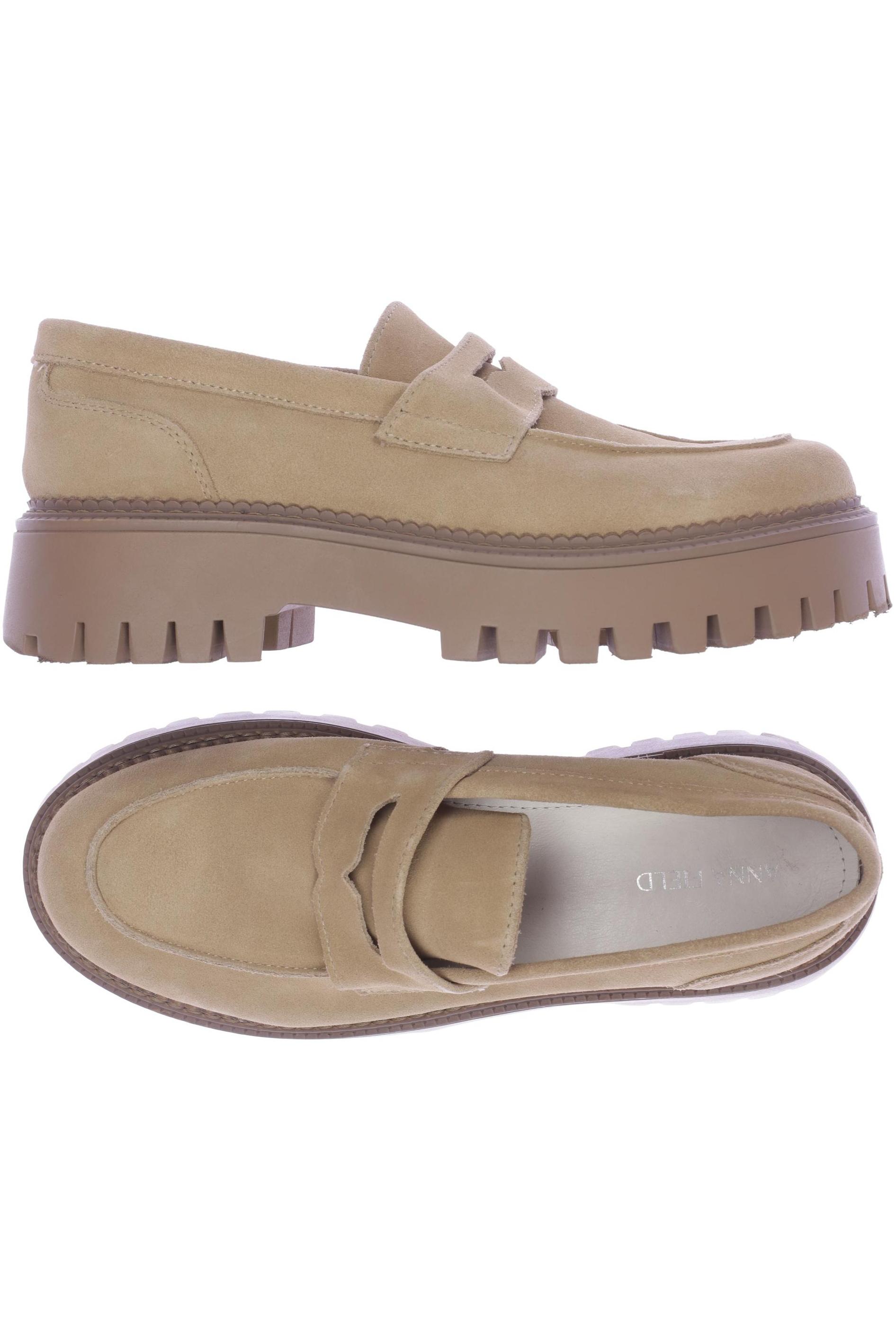 

Anna Field Damen Halbschuh, beige, Gr. 39
