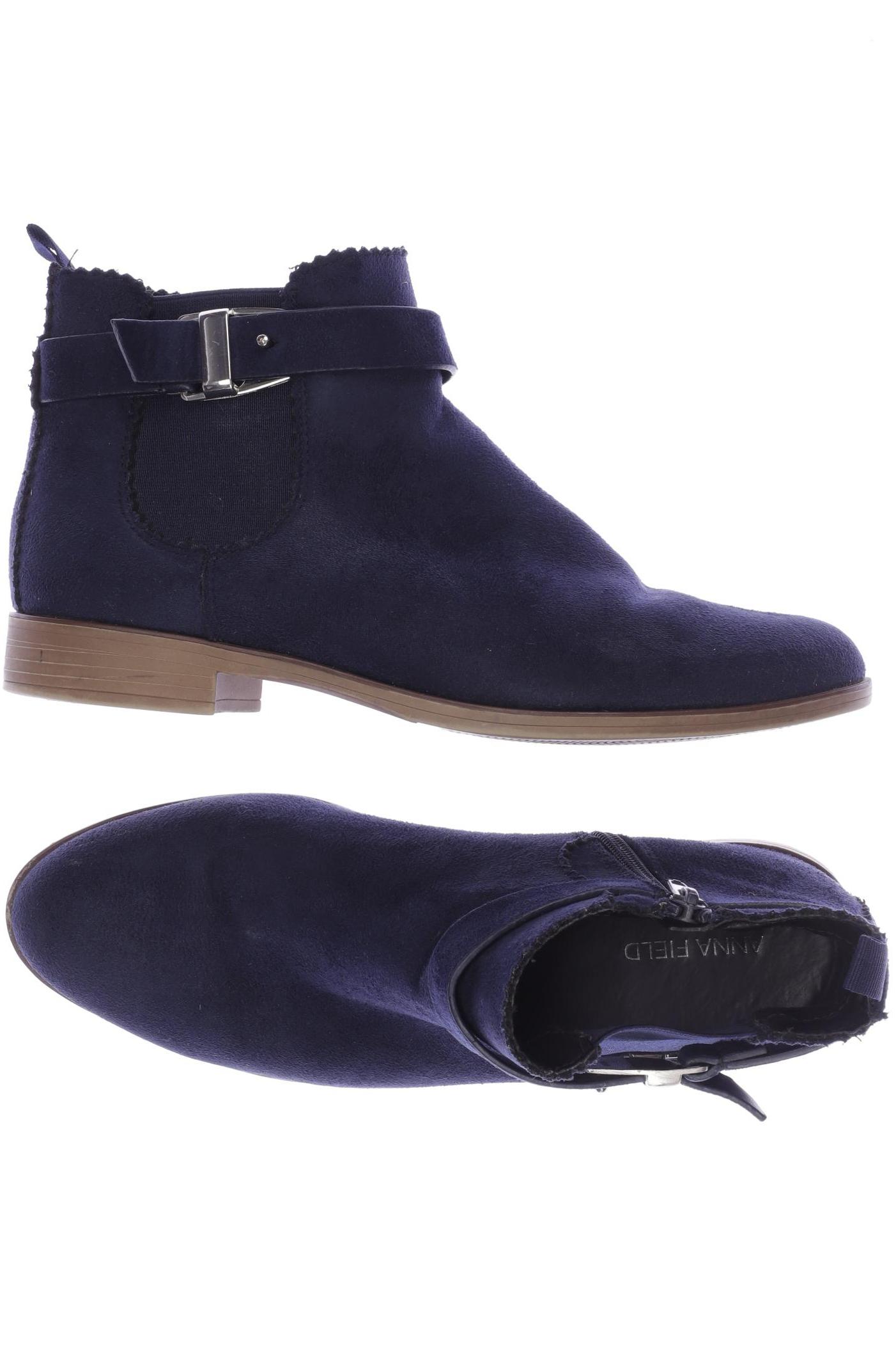 

Anna Field Damen Stiefelette, marineblau, Gr. 39