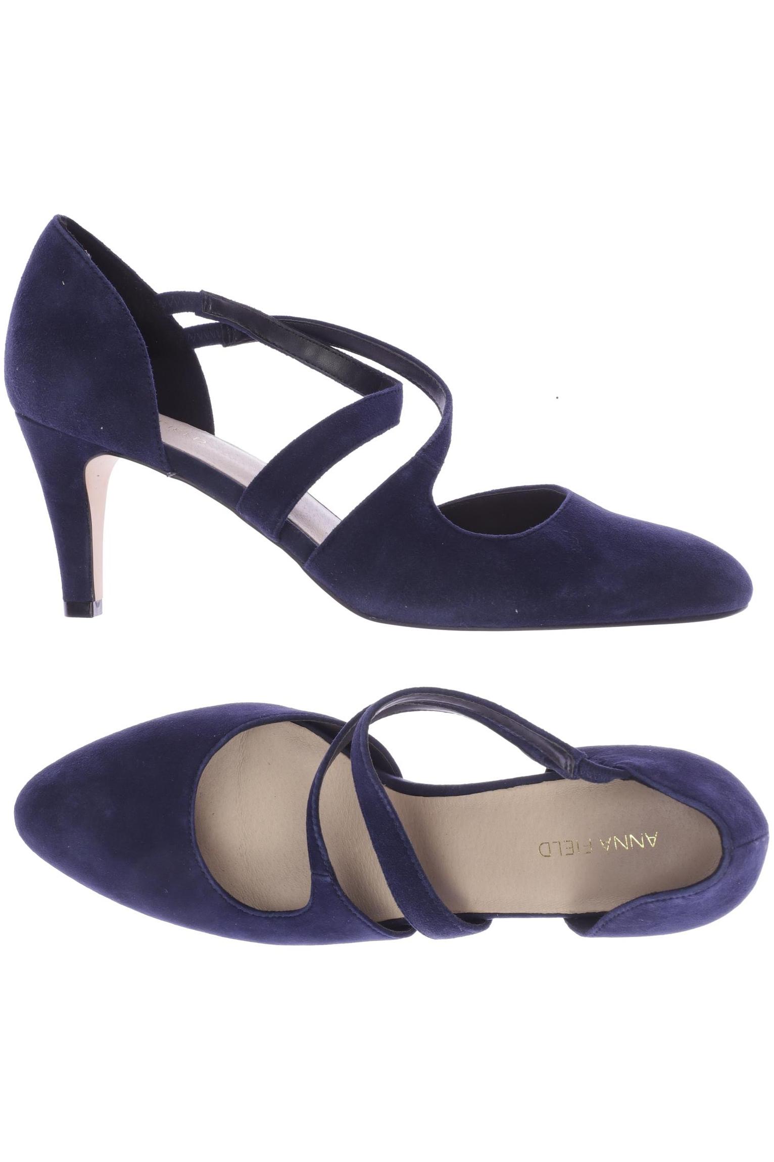 

Anna Field Damen Pumps, marineblau