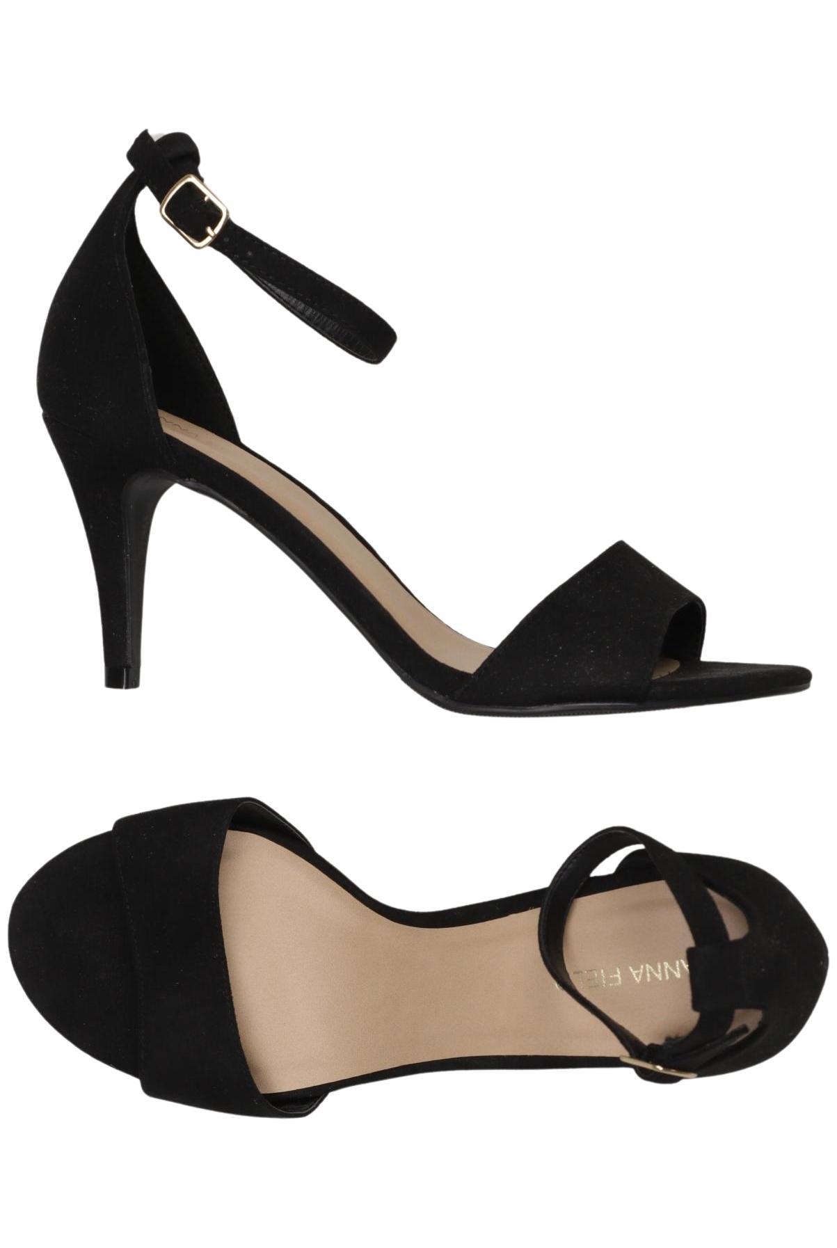 

Anna Field Damen Sandale, schwarz, Gr. 40