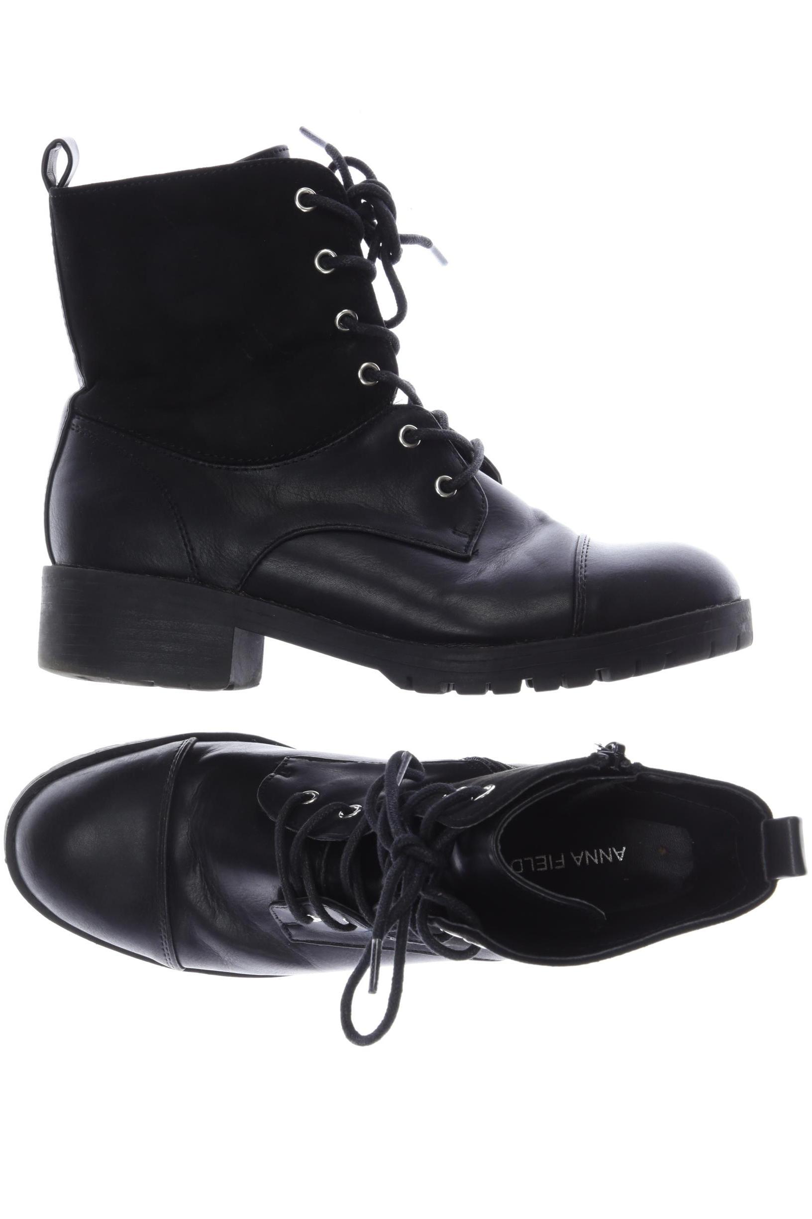 

Anna Field Damen Stiefelette, schwarz, Gr. 39