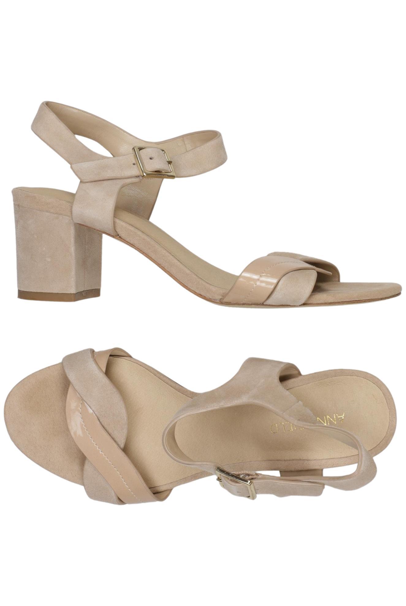 

Anna Field Damen Sandale, beige, Gr. 36