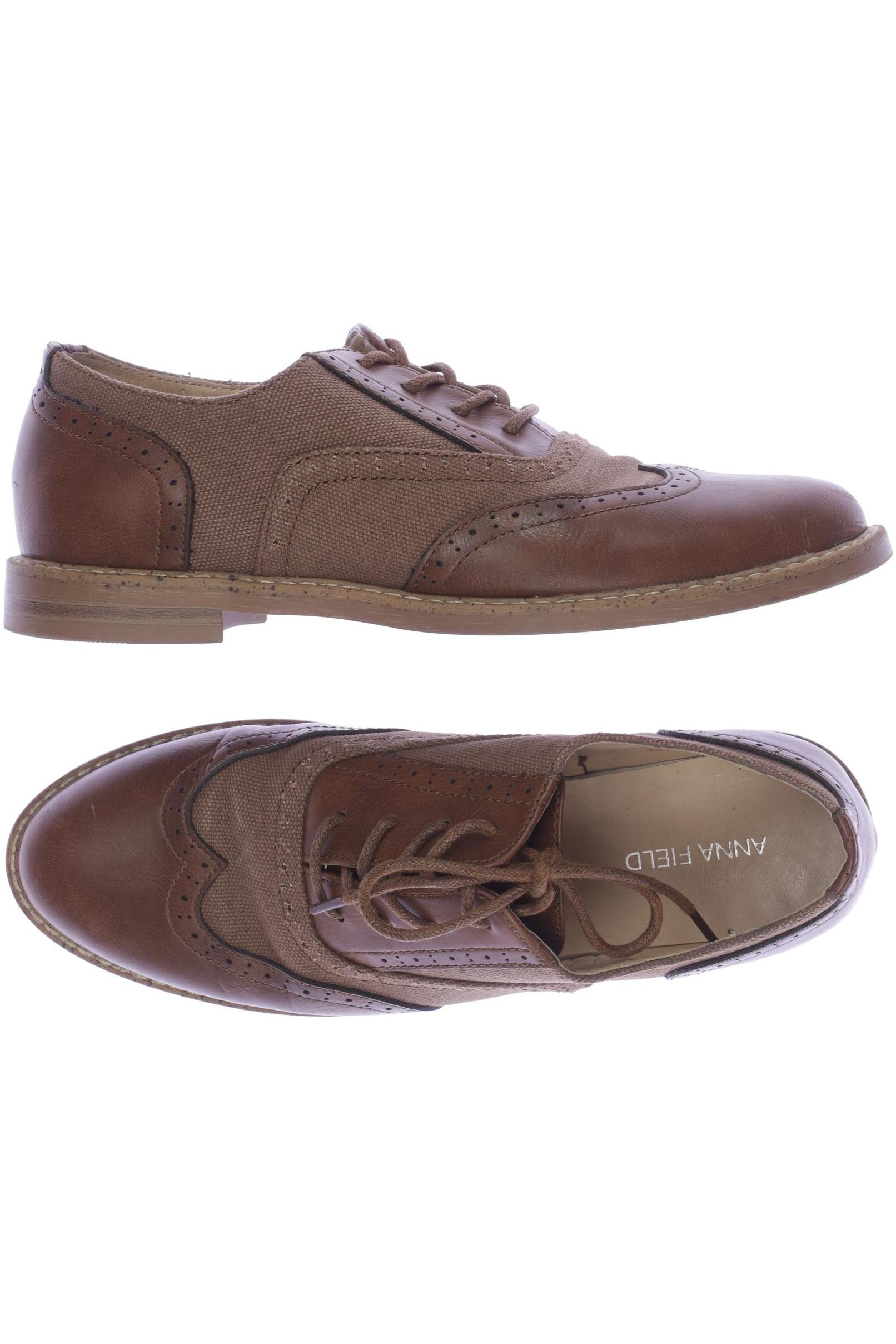 

Anna Field Damen Halbschuh, braun