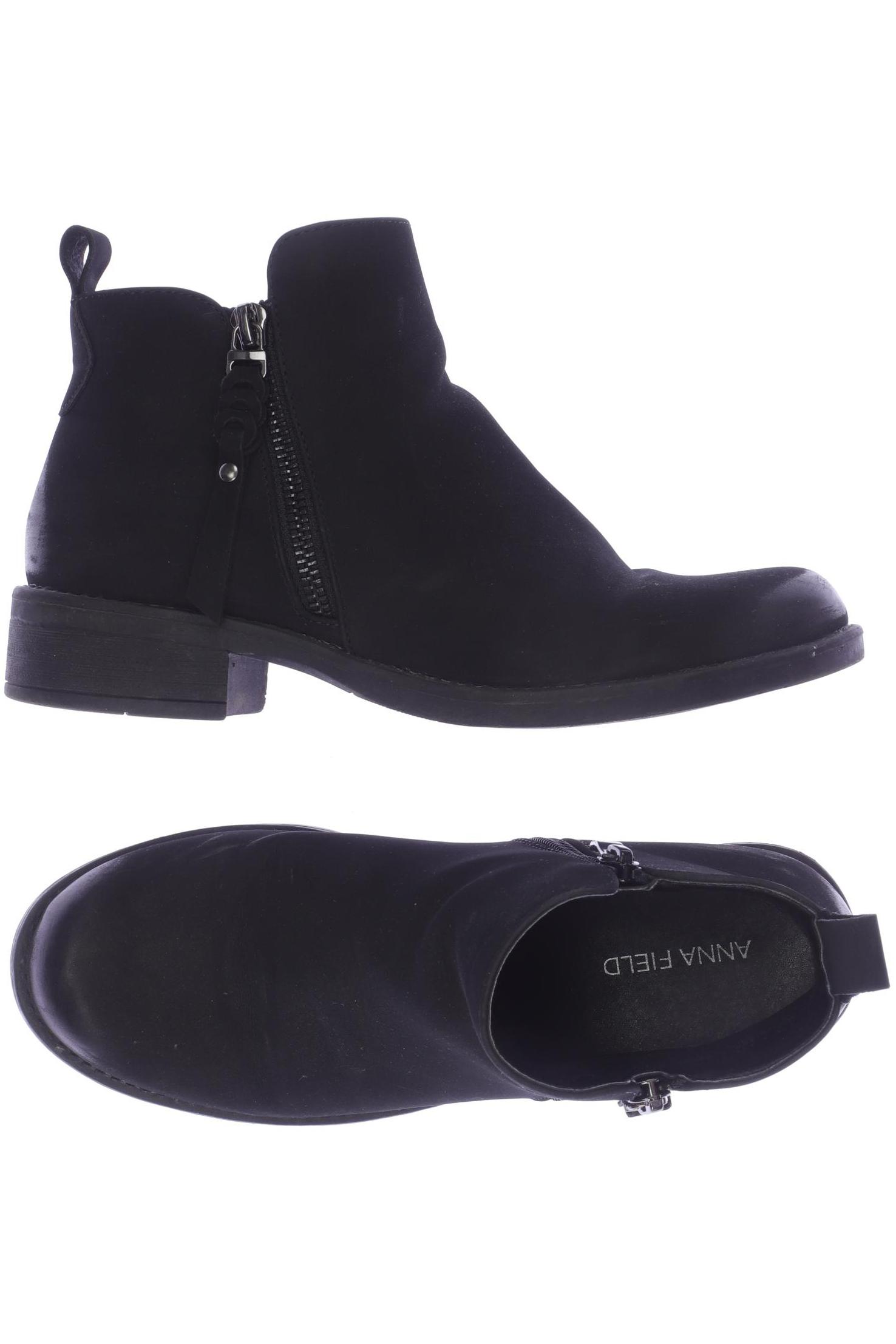 

Anna Field Damen Stiefelette, schwarz