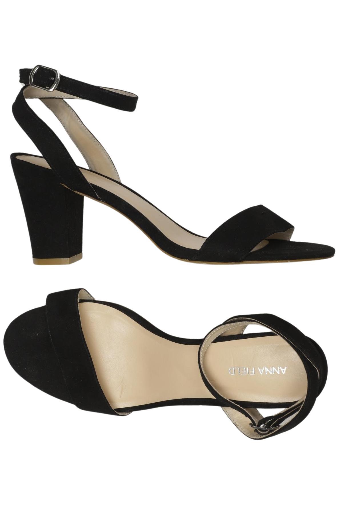 

Anna Field Damen Sandale, schwarz, Gr. 40