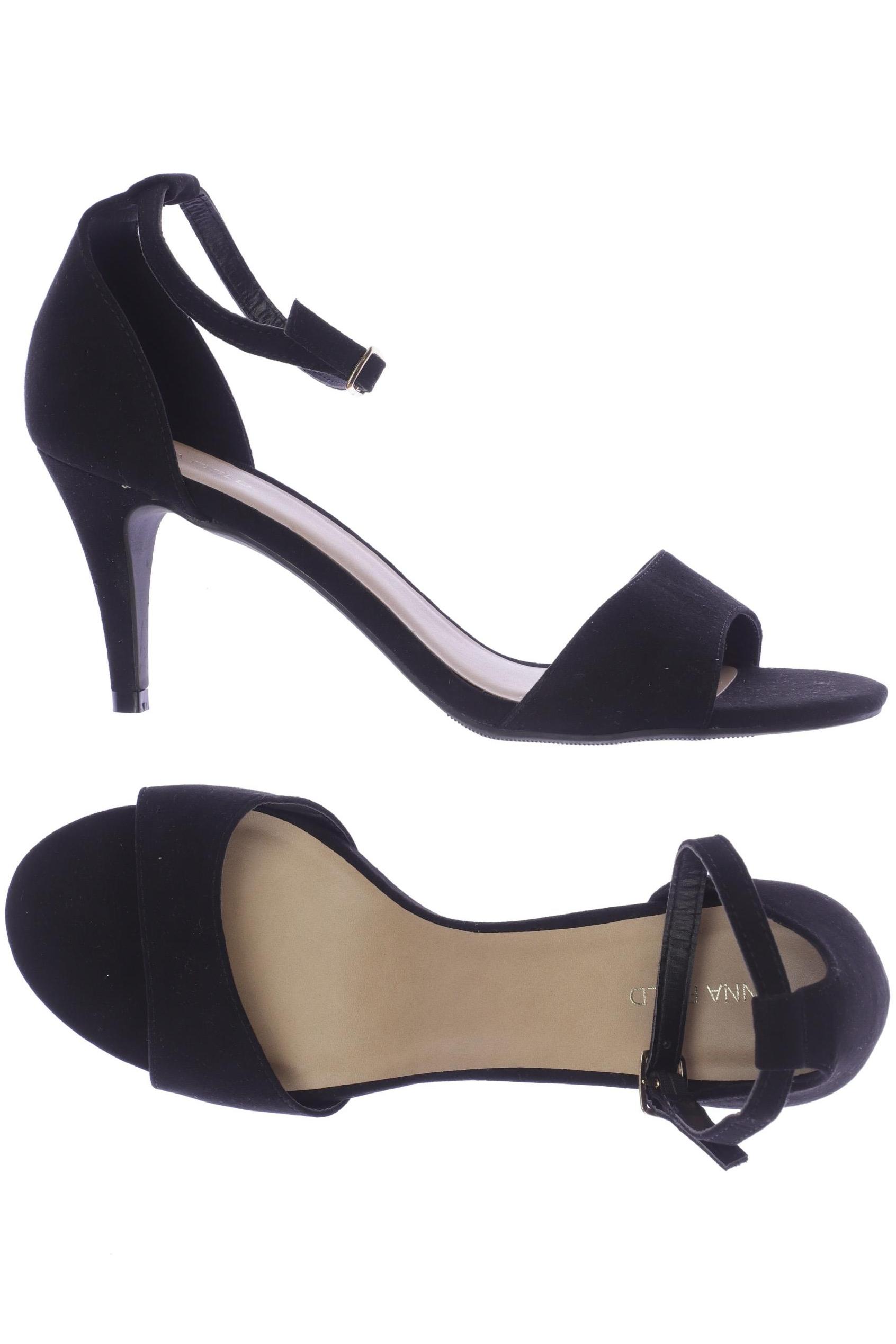

Anna Field Damen Sandale, schwarz, Gr. 43