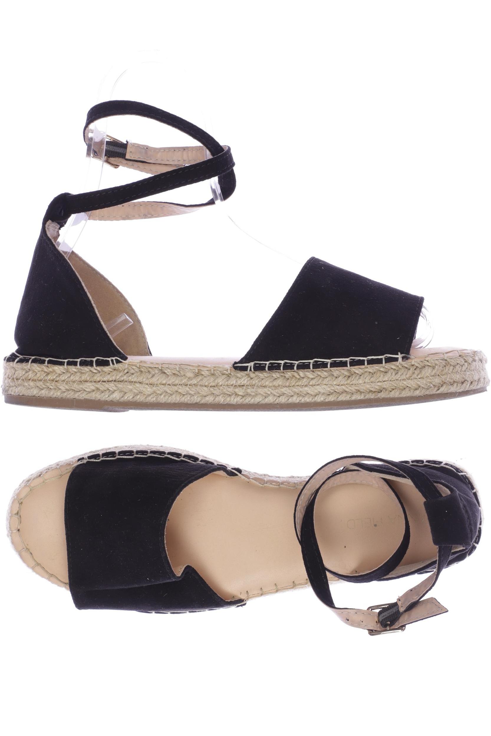 

Anna Field Damen Sandale, schwarz, Gr. 37