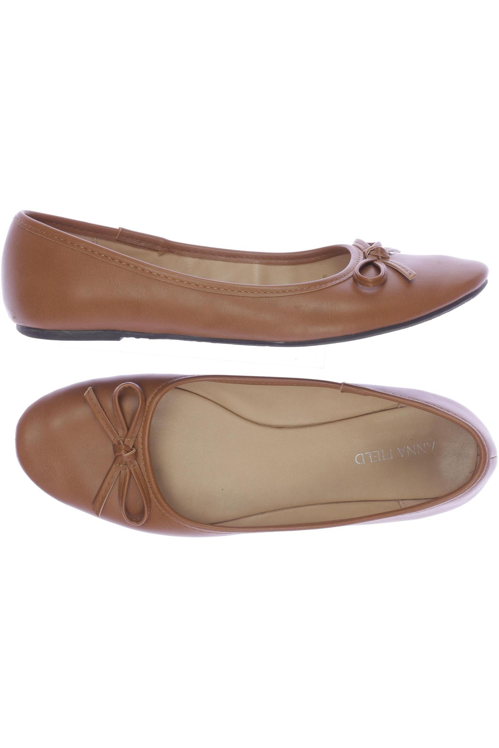 

Anna Field Damen Ballerinas, braun, Gr. 39