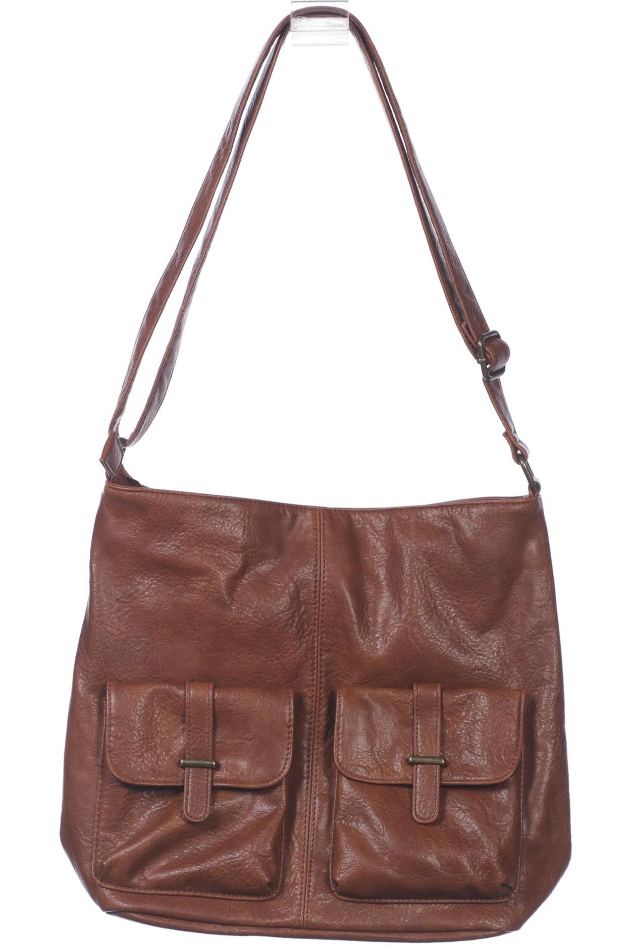 

Anna Field Damen Handtasche, braun, Gr.